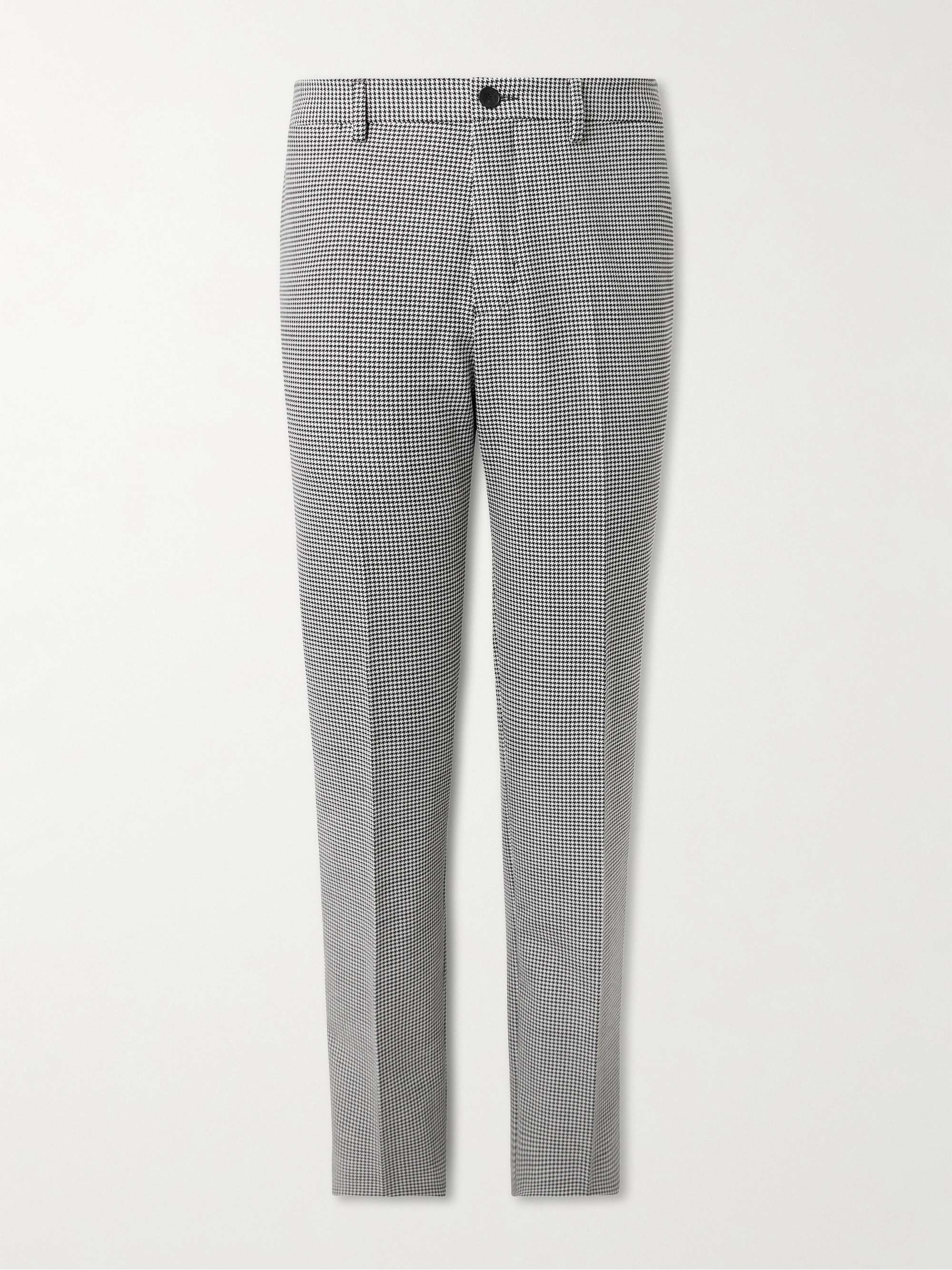 Slim-Fit Straight-Leg Puppytooth Twill Suit Trousers hero visual