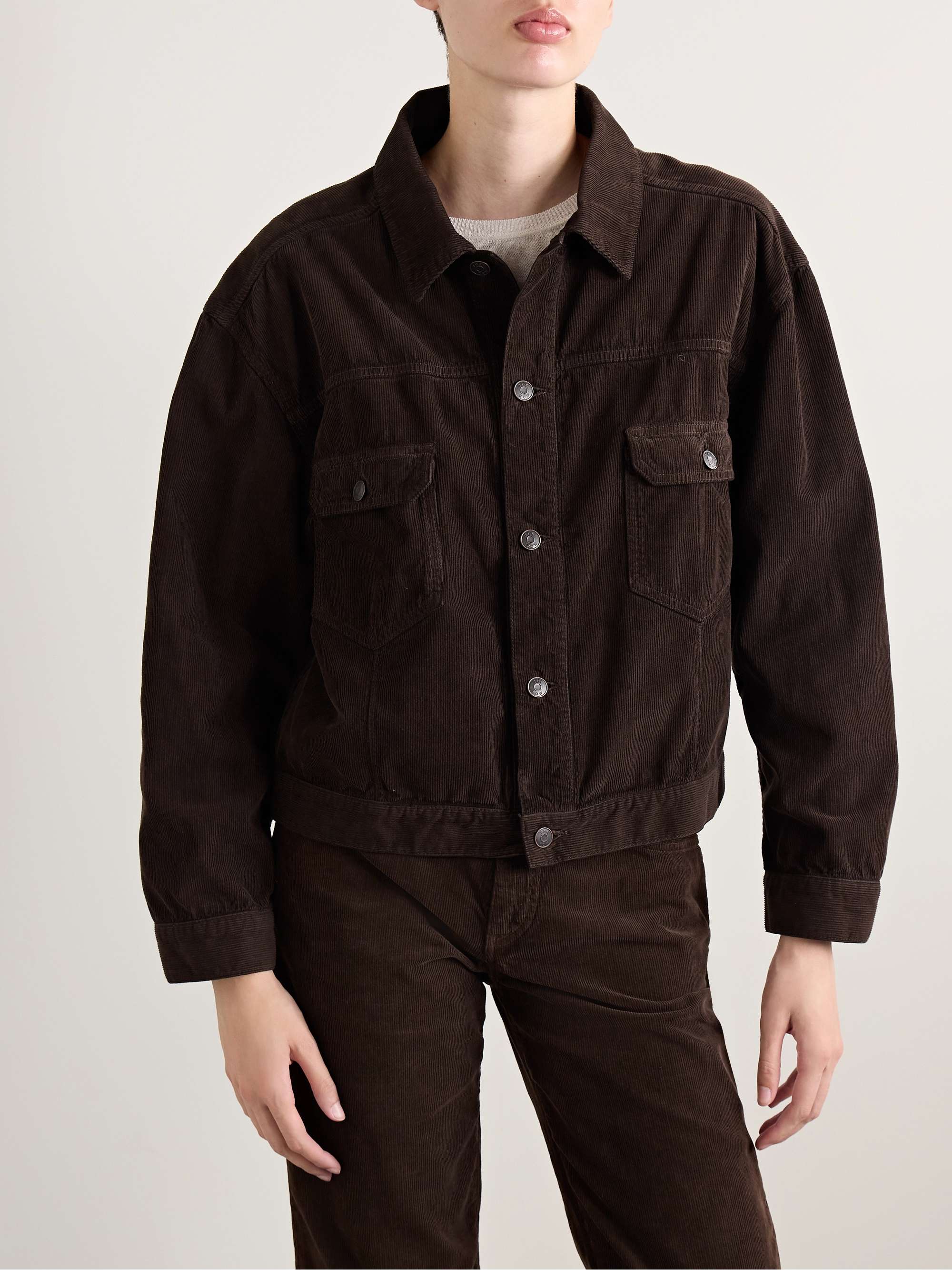 Ness cotton-corduroy jacket view