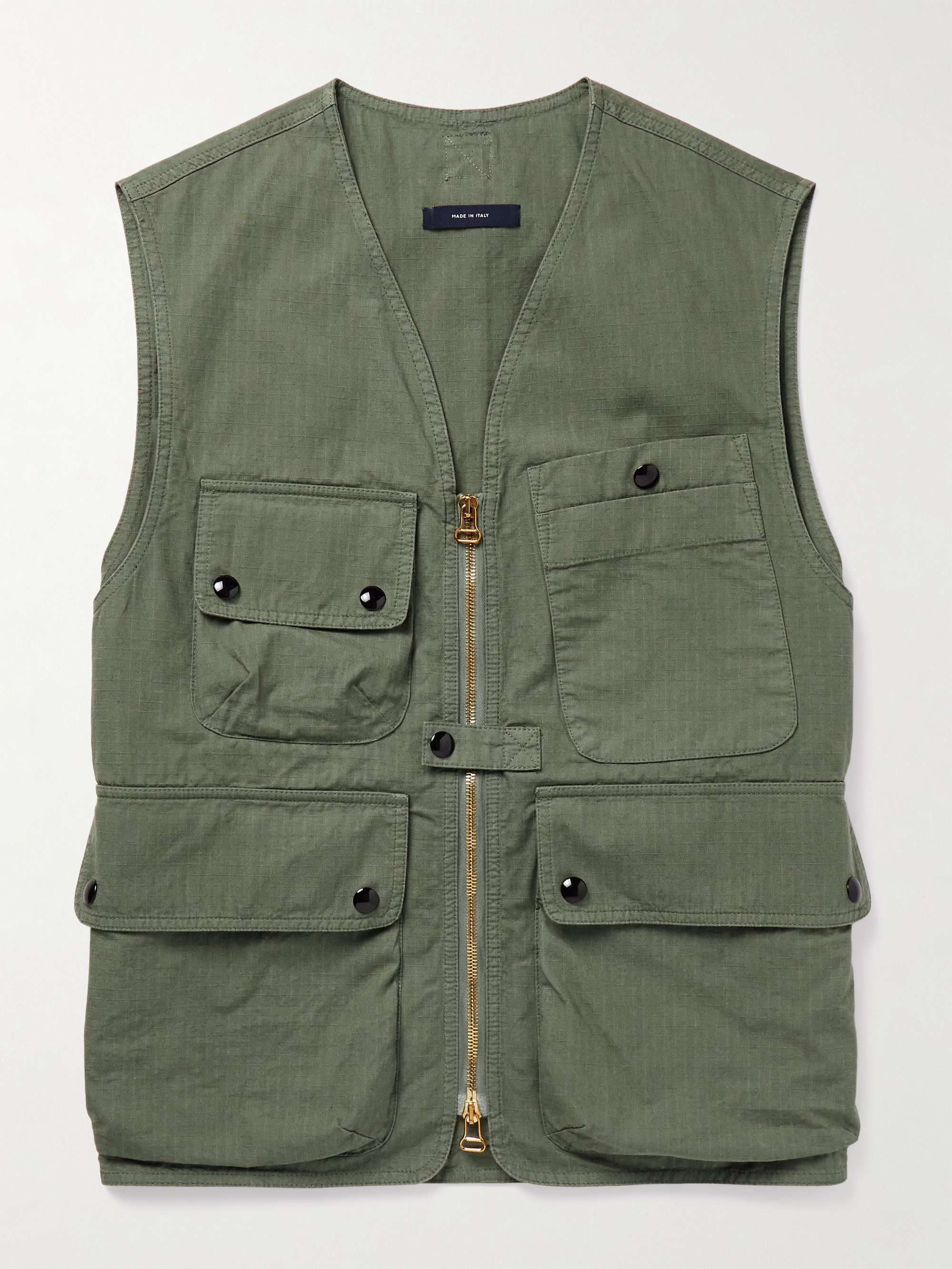 Cotton-Ripstop Gilet hero visual