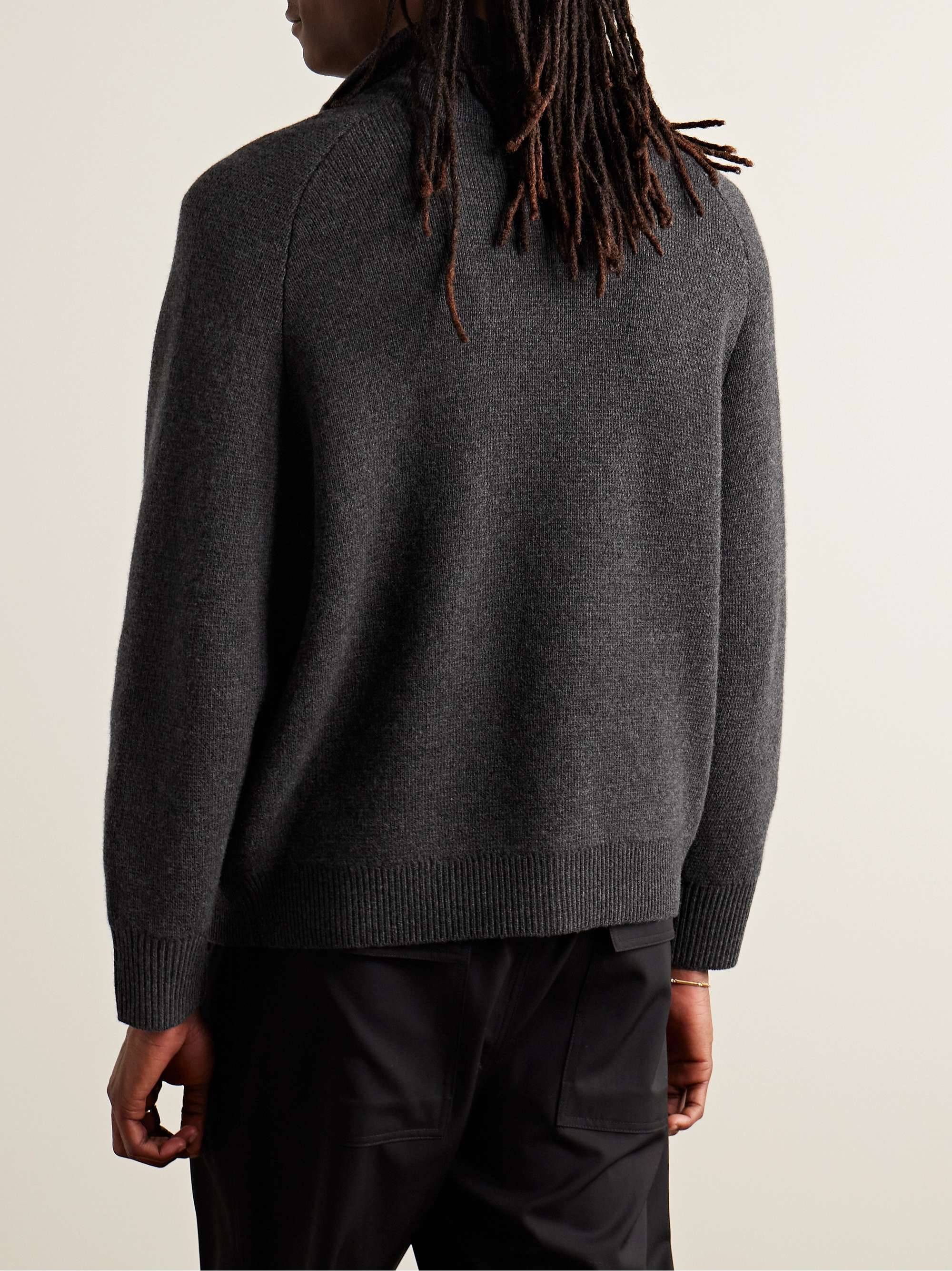 Jad Wool Zip-Up Cardigan view