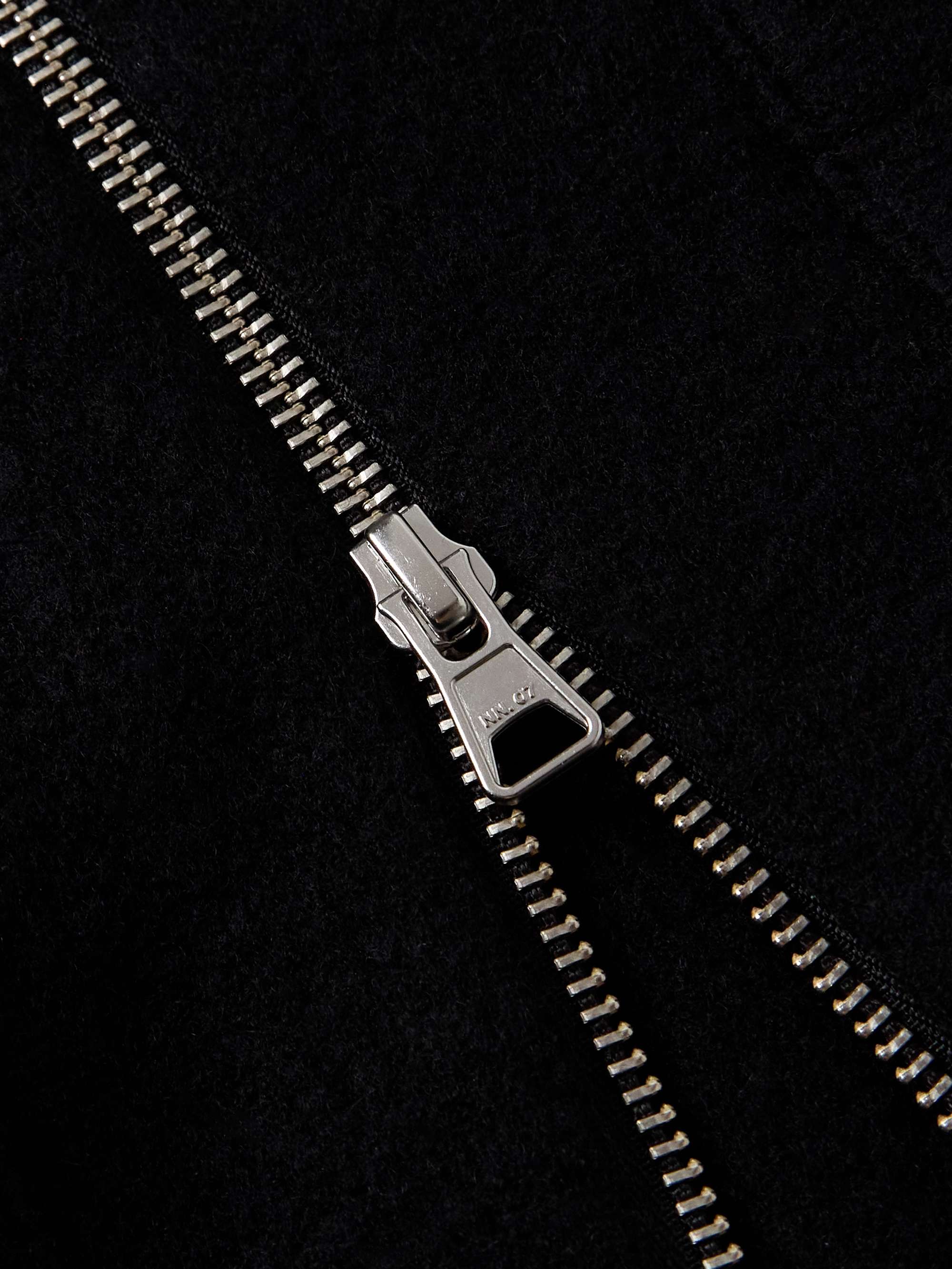 6398 Boiled Wool Gilet view