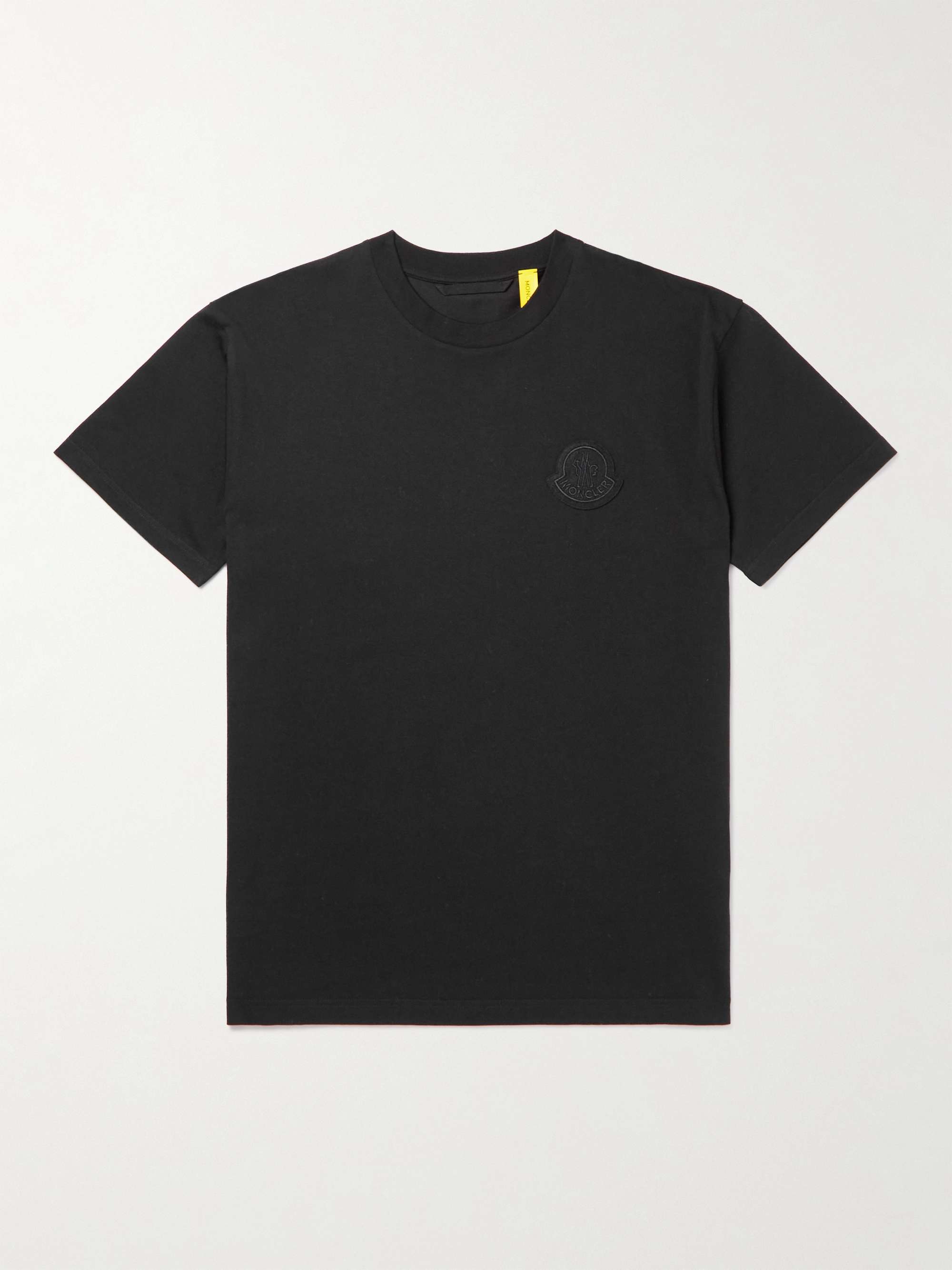 2 Moncler 1952 Logo-Appliquéd Cotton-Jersey T-Shirt hero visual