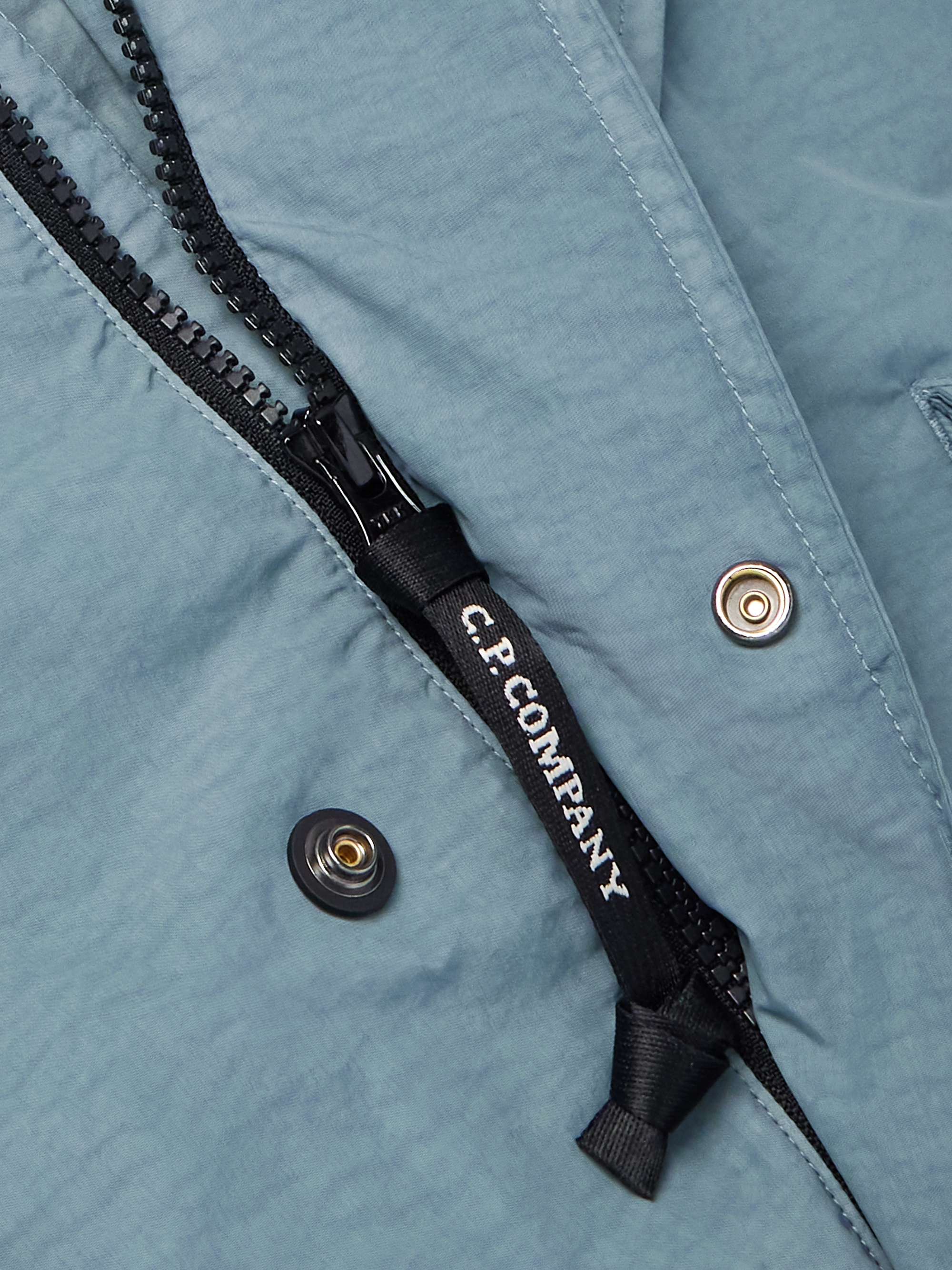 Logo-Appliquéd Recycled-Flatt Nylon Parka view