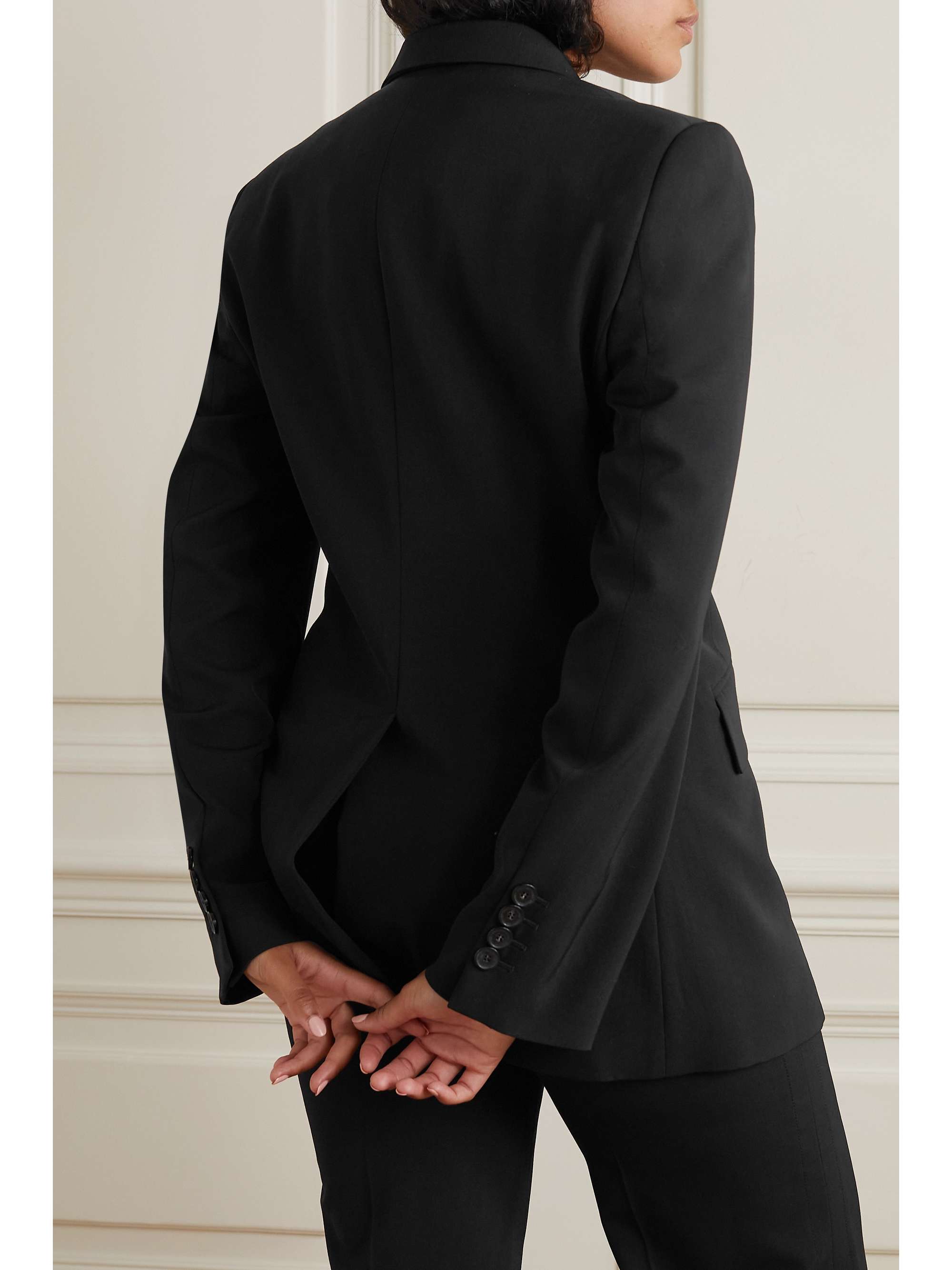 + NET SUSTAIN stretch-wool twill blazer view