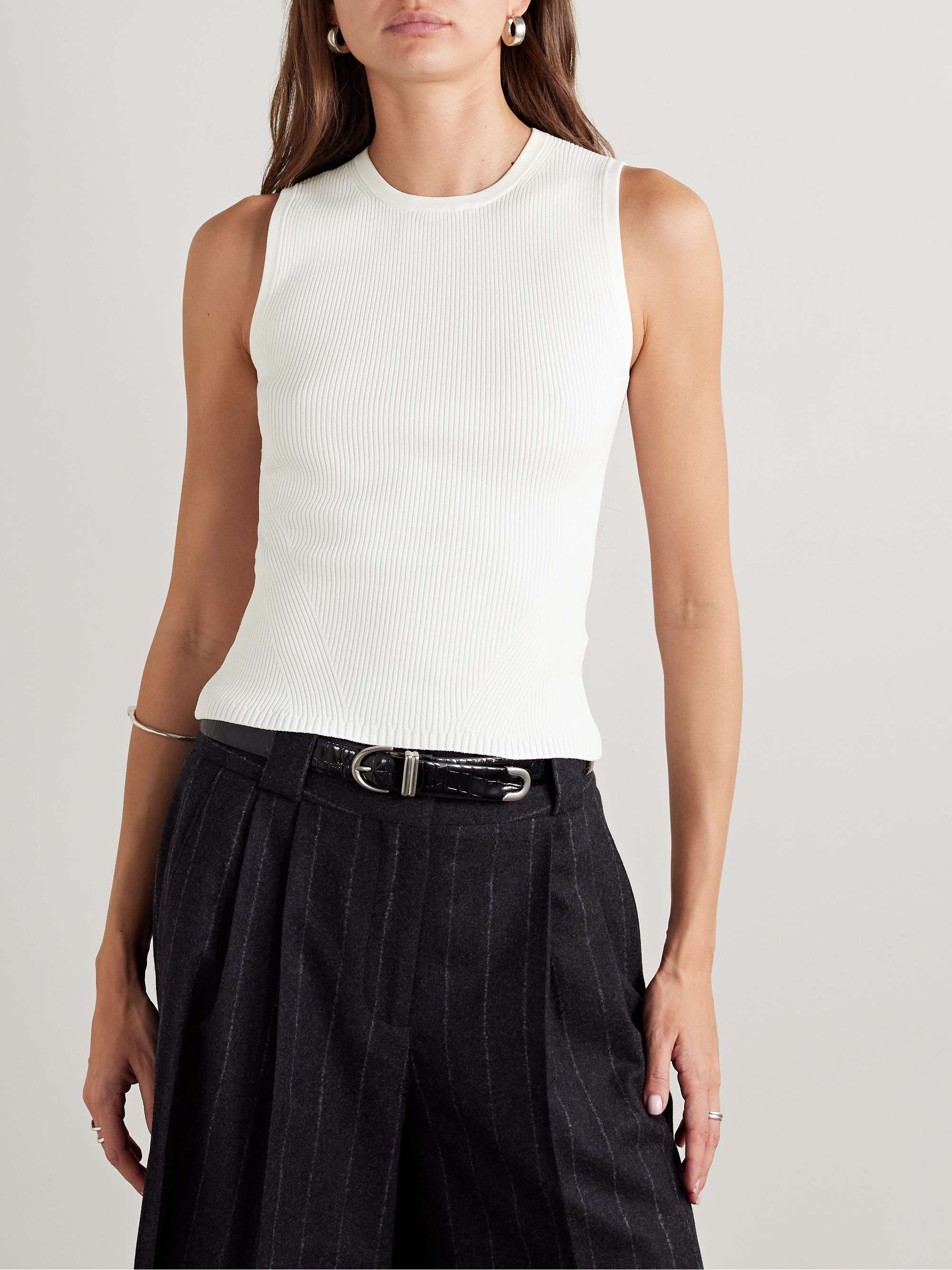 Sid ribbed-knit tank view