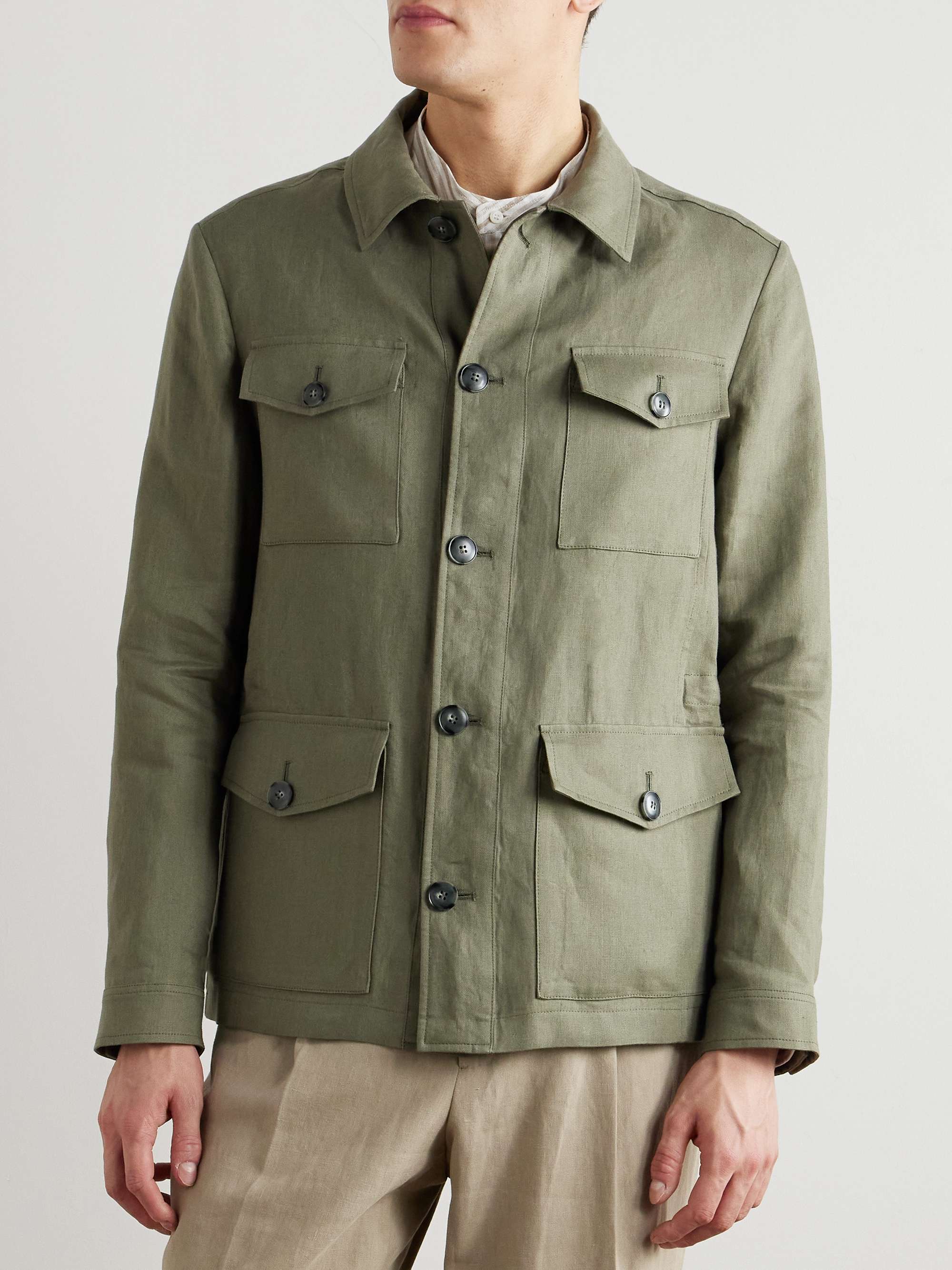 Linen-Canvas Jacket view