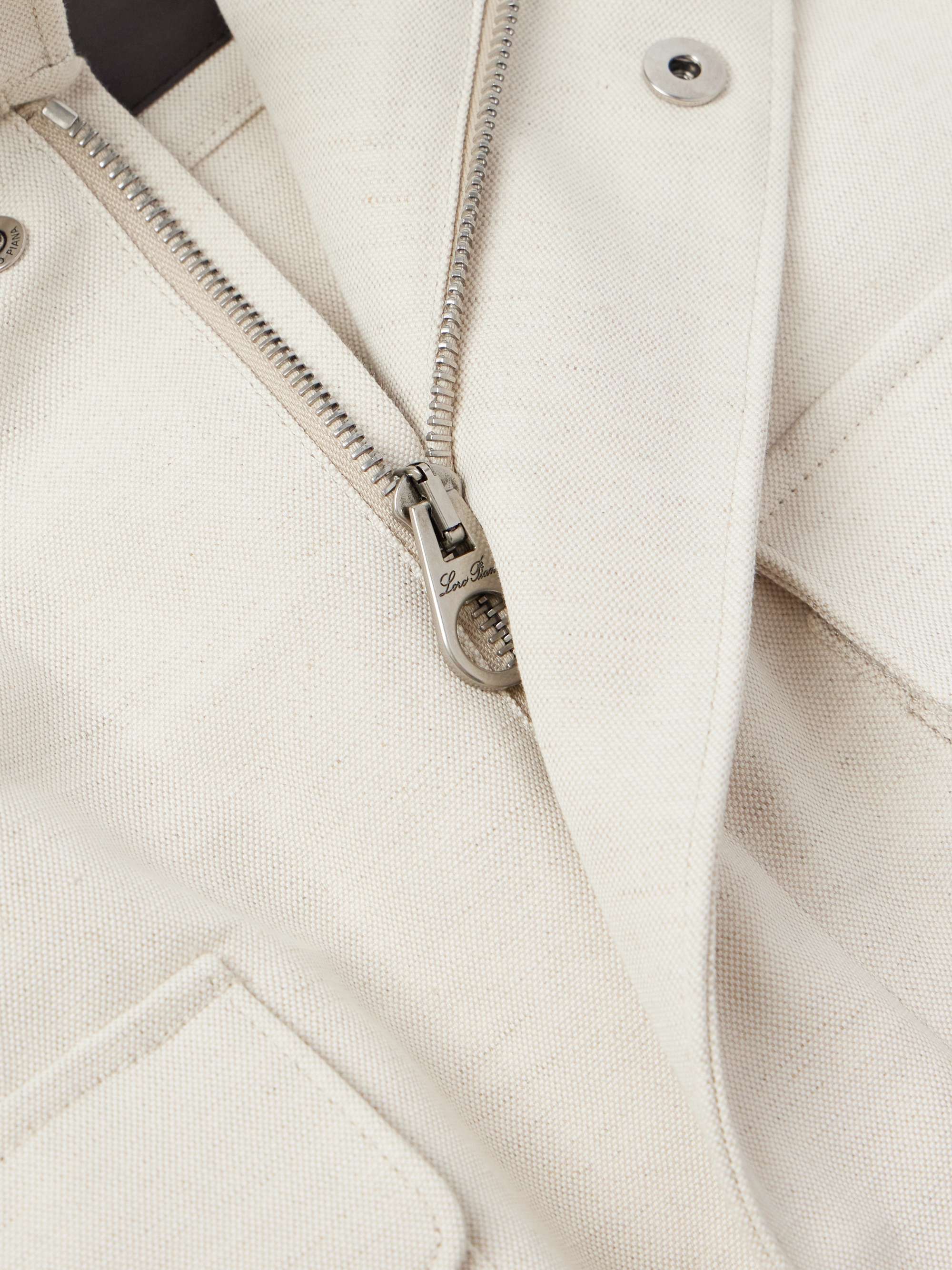 Traveler Rain System® Cotton and Linen-Blend Field Jacket view