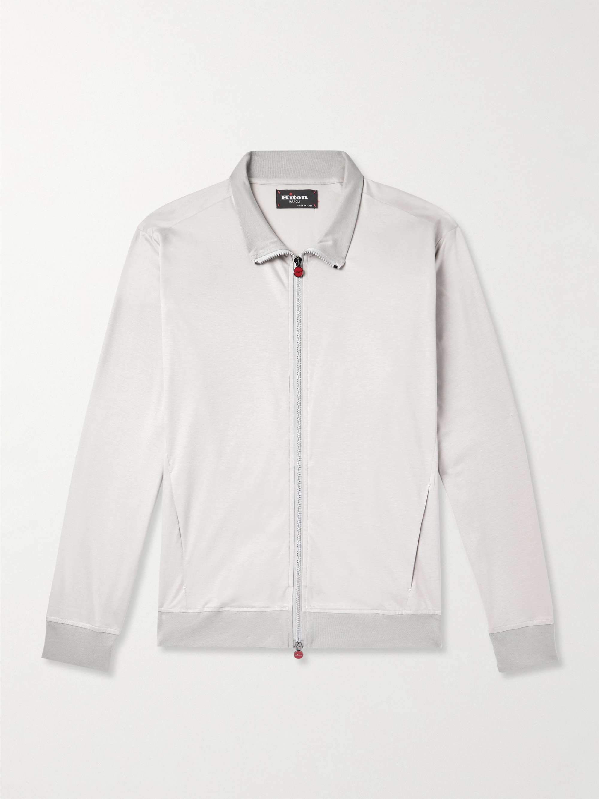 Cotton-Jersey Track Jacket hero visual