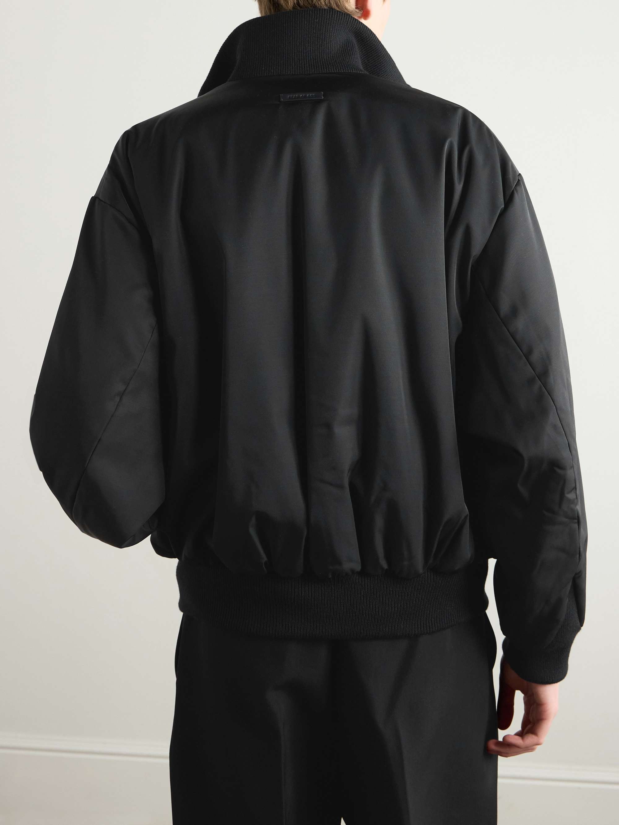 Padded Shell Bomber Jacket view