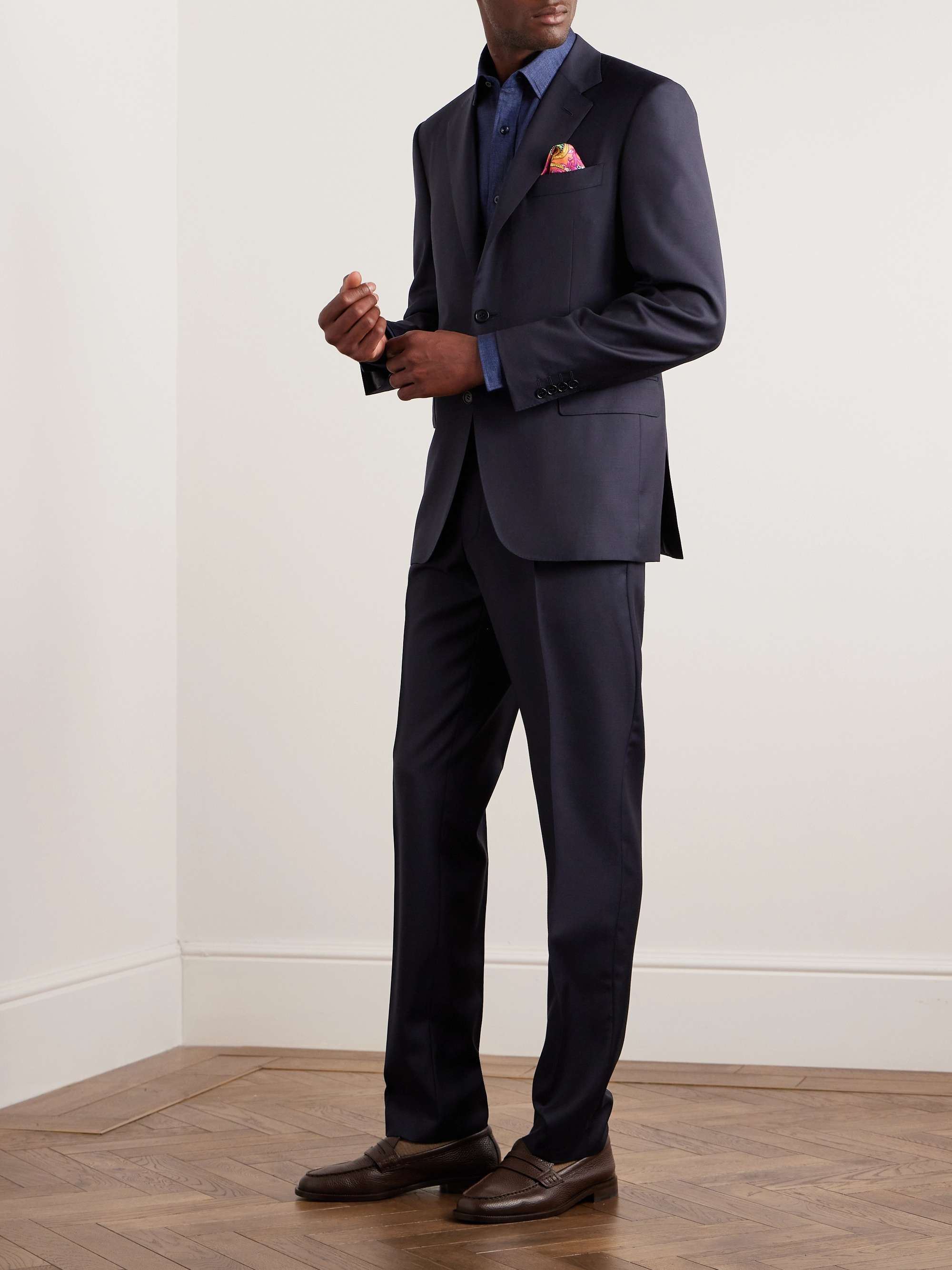 Slim-Fit Wool Suit view