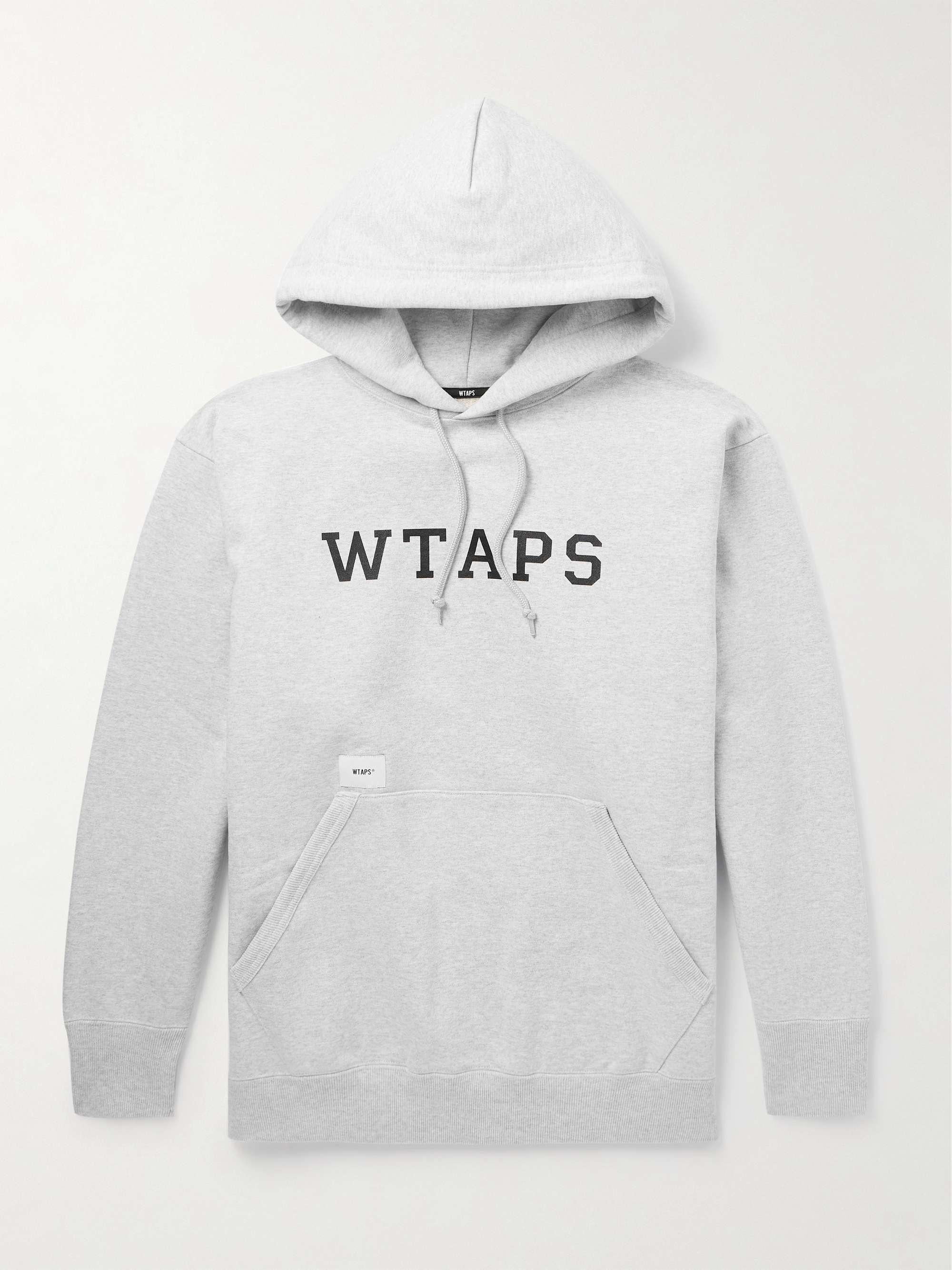 Academy Logo-Print Appliquéd Cotton-Jersey Hoodie hero visual