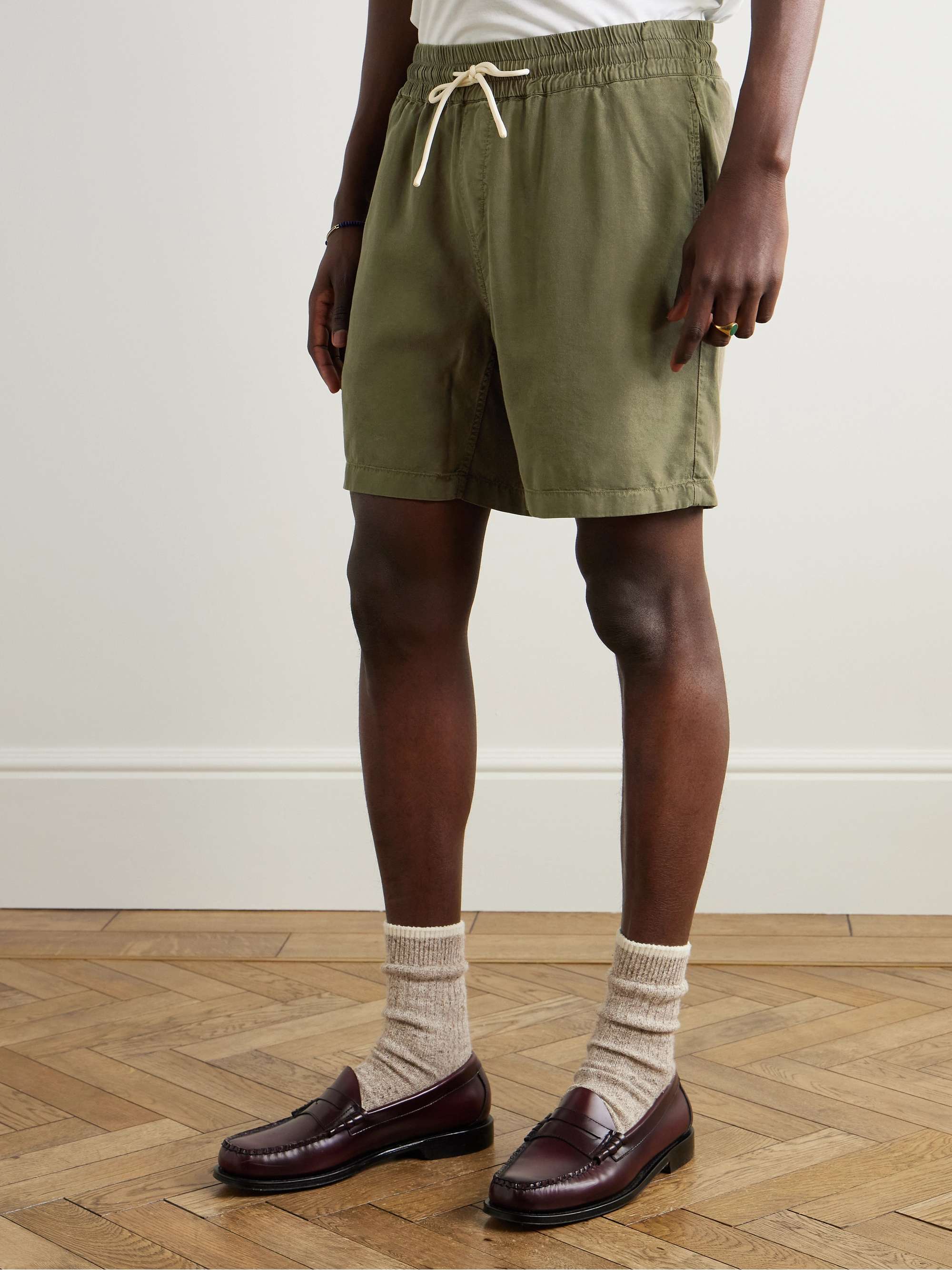 Dogtown Straight-Leg TENCEL™ Lyocell Drawstring Shorts view