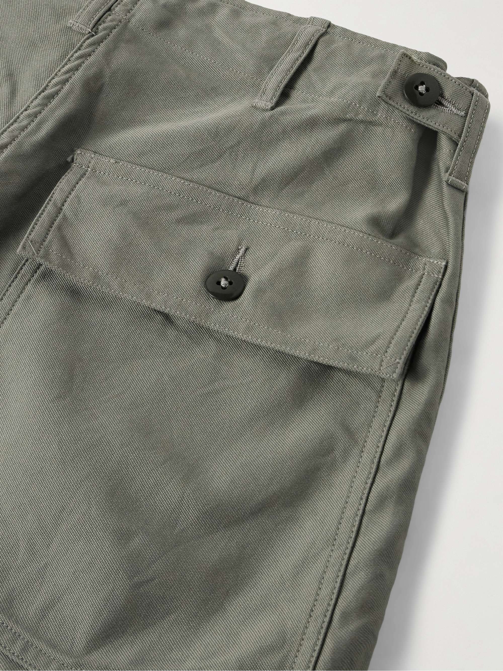 Baker Straight-Leg Cotton Trousers view