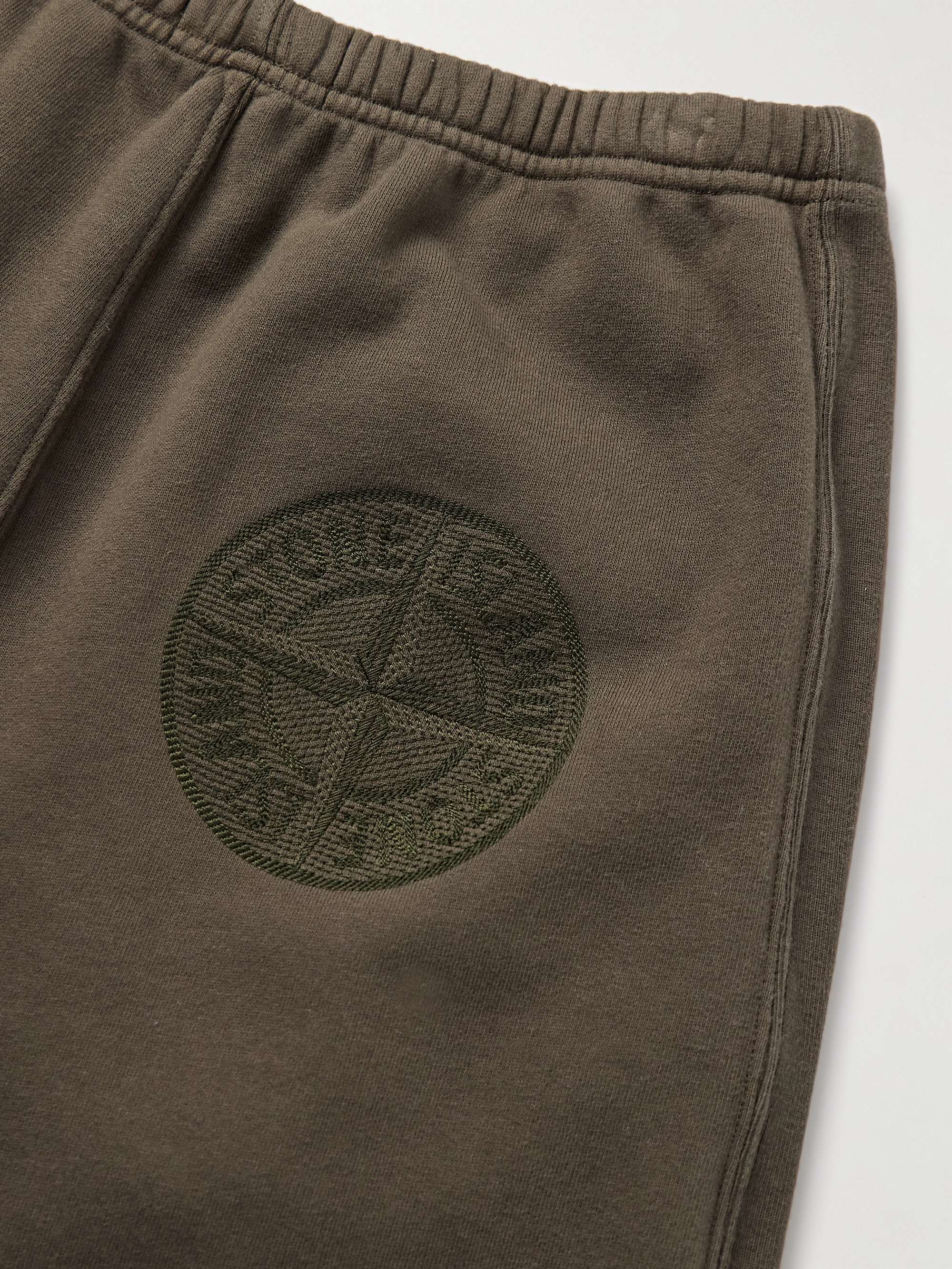 Garment-Dyed Cotton-Jersey Sweatpants view