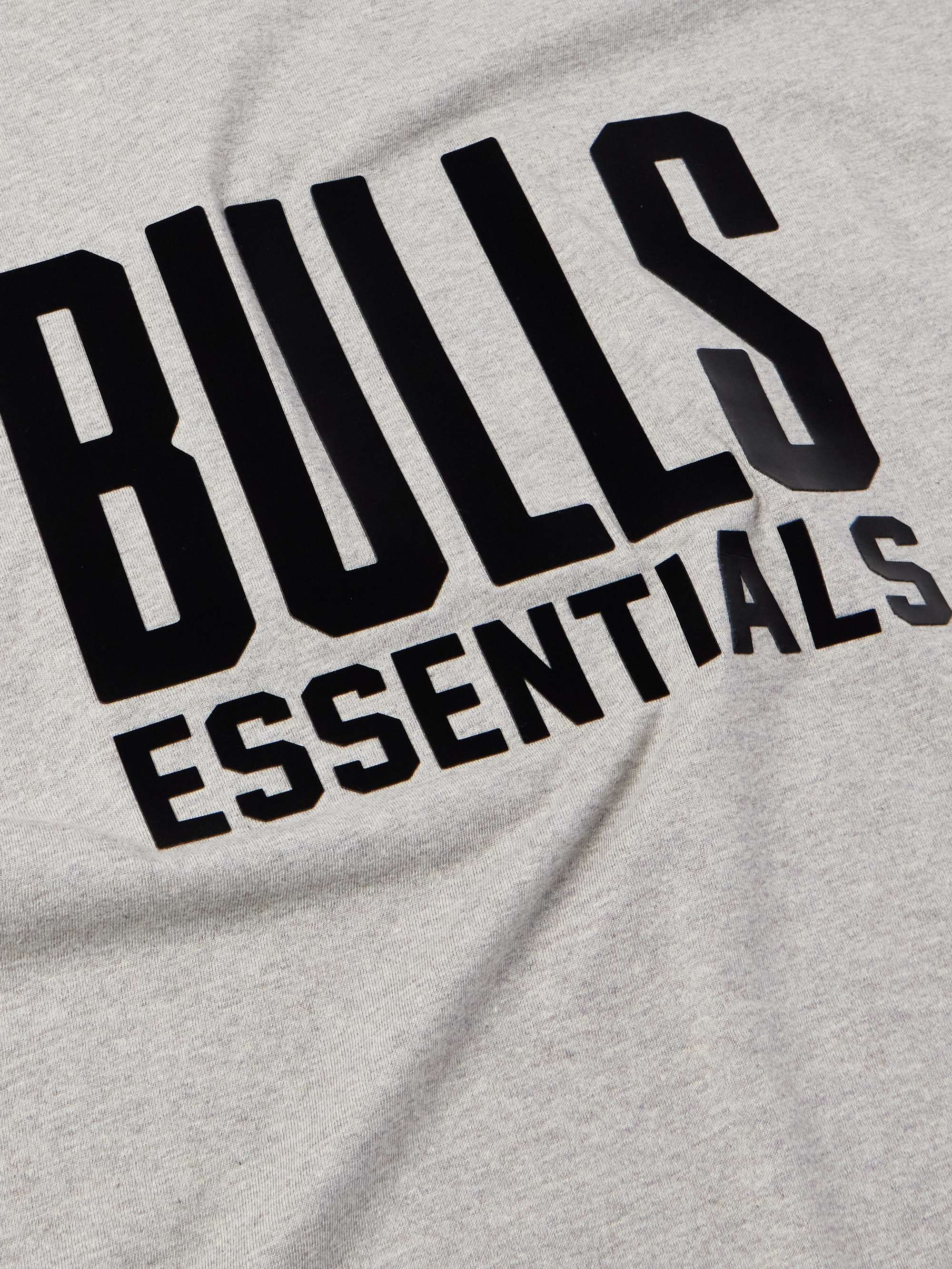 + NBA Bulls Appliquéd Cotton-Jersey T-Shirt view