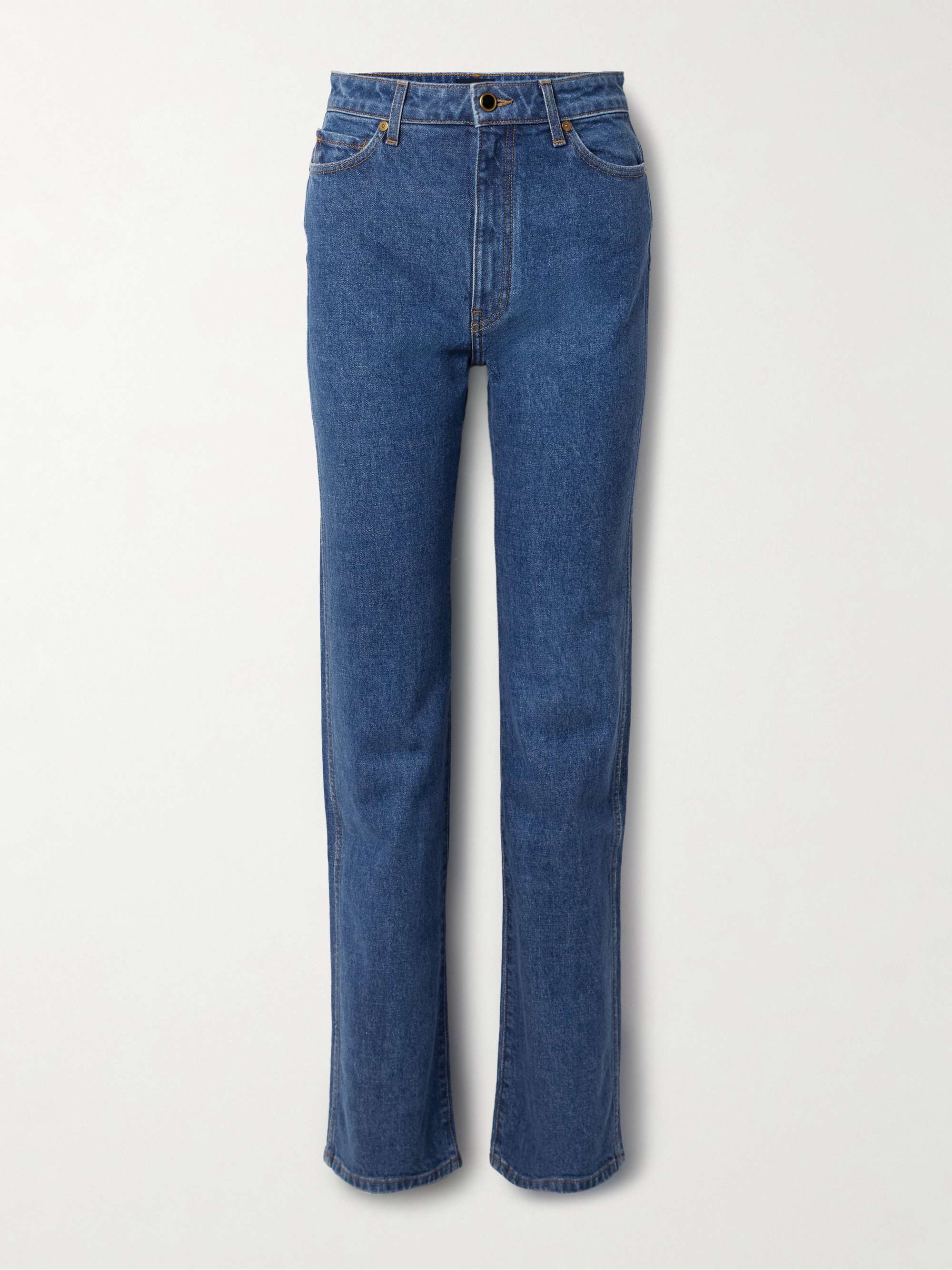 Danielle high-rise slim-leg jeans hero visual