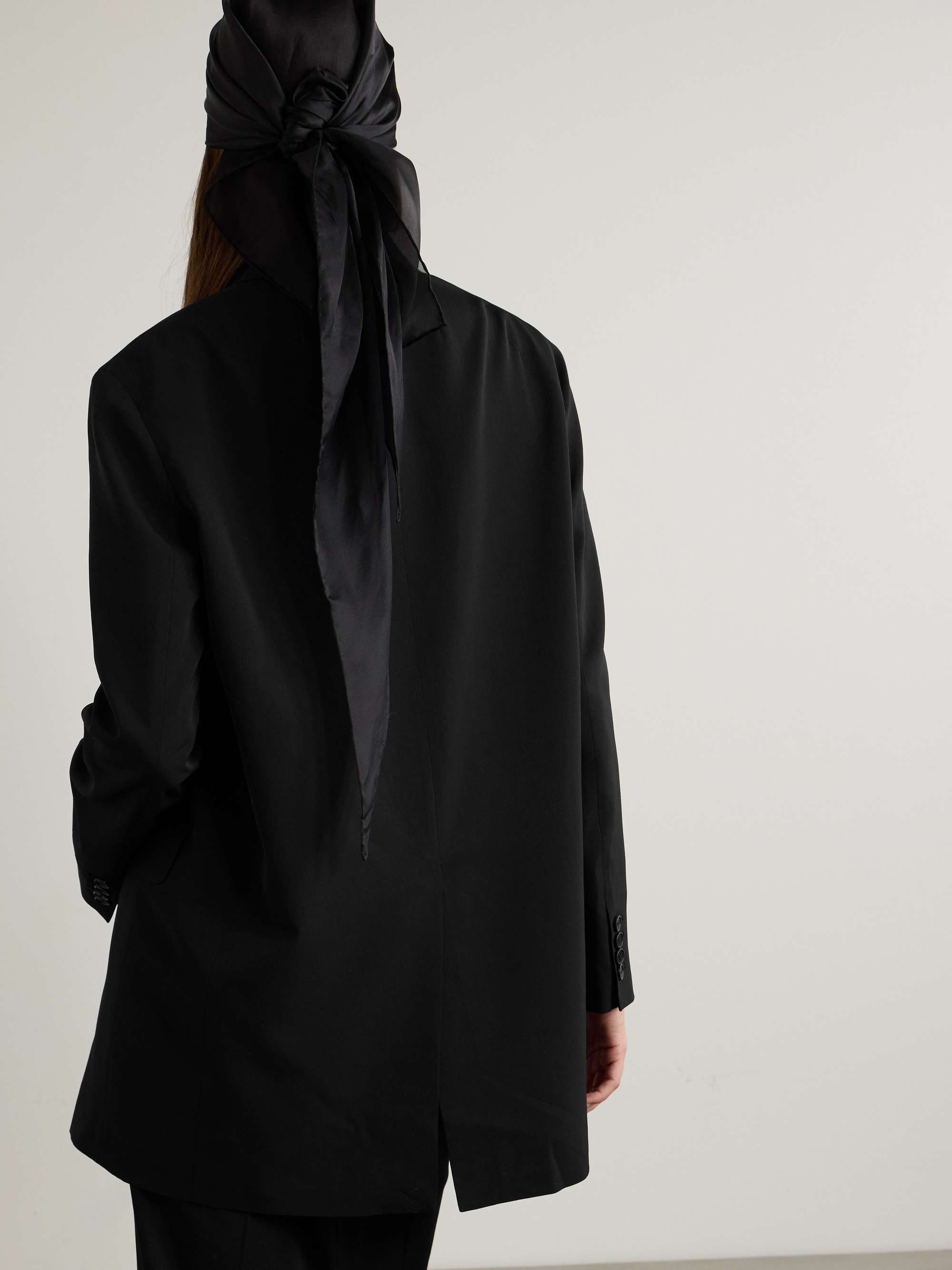 Obine crepe blazer view