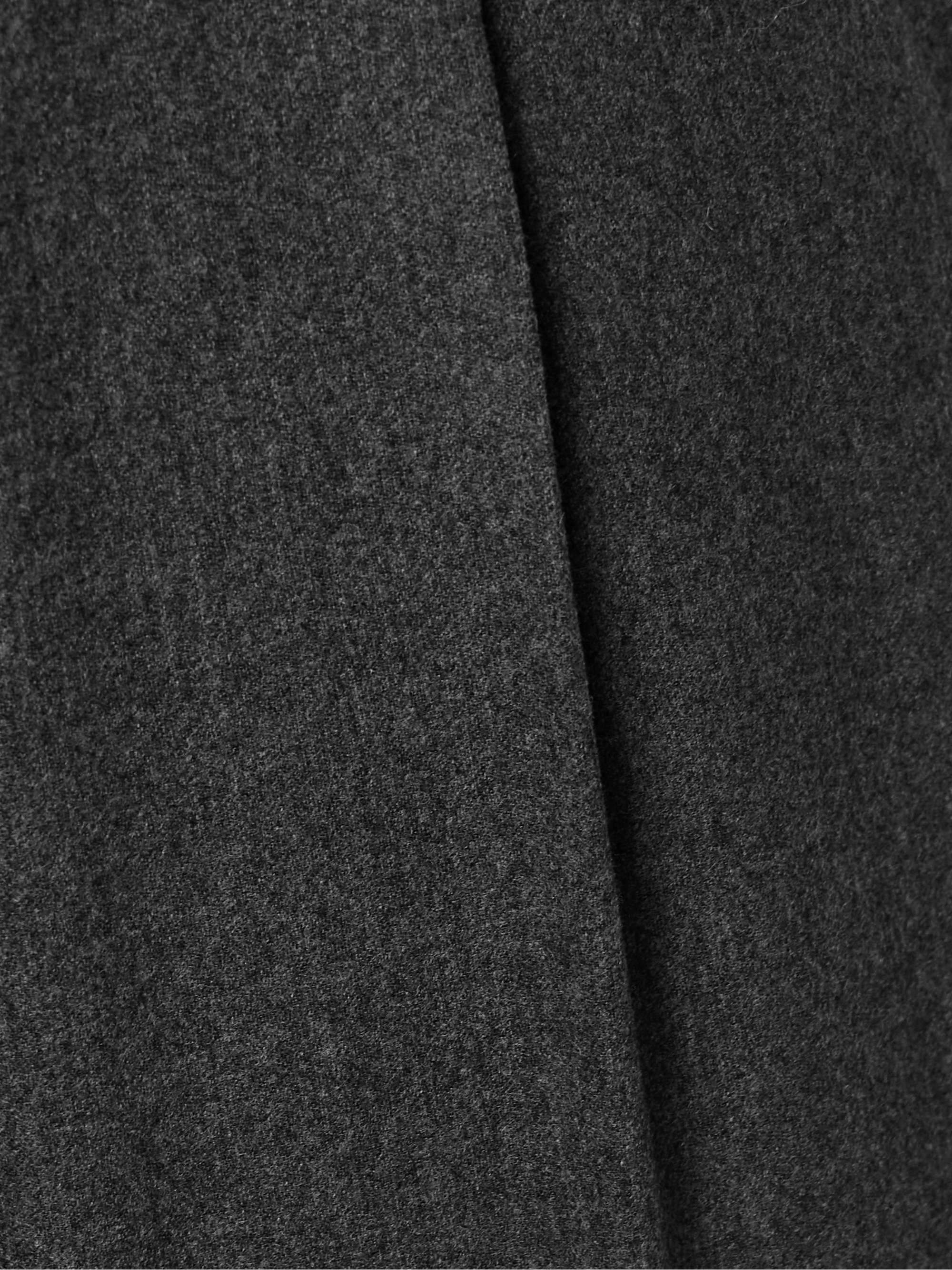 Bogart pleated wool-blend flannel wide-leg pants view