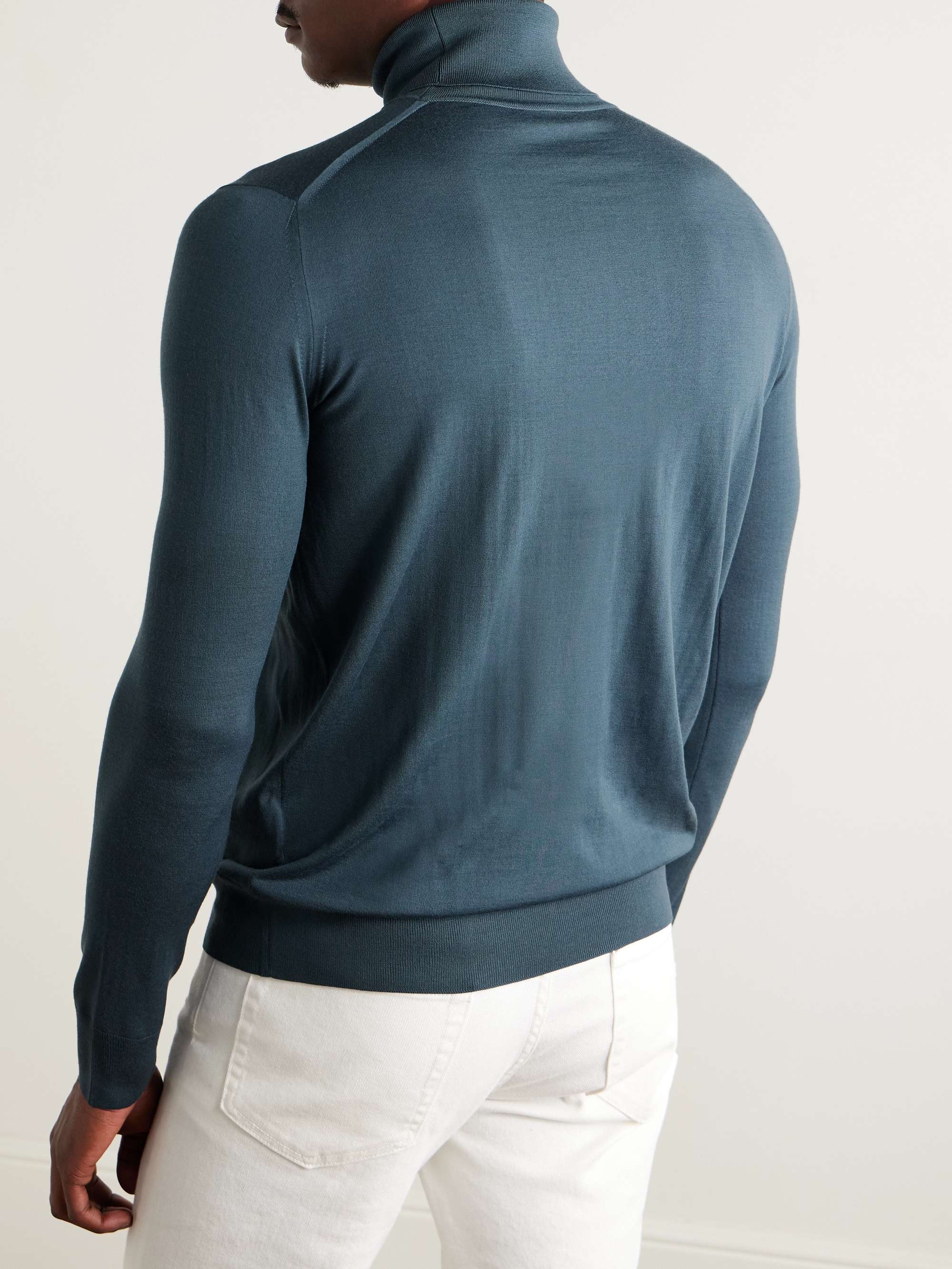 Wish® Virgin Wool Rollneck Sweater view