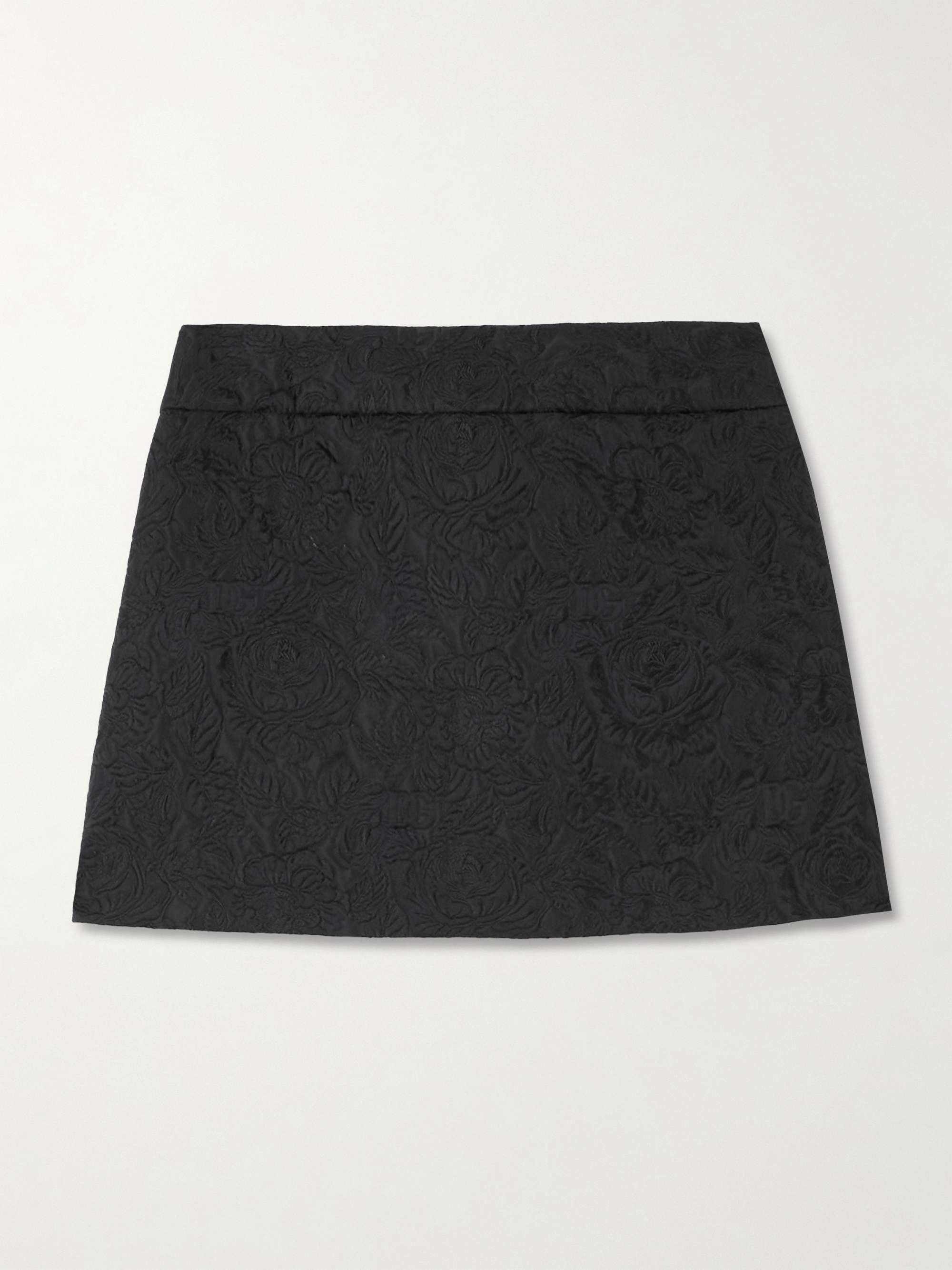 Matelassé mini skirt hero visual