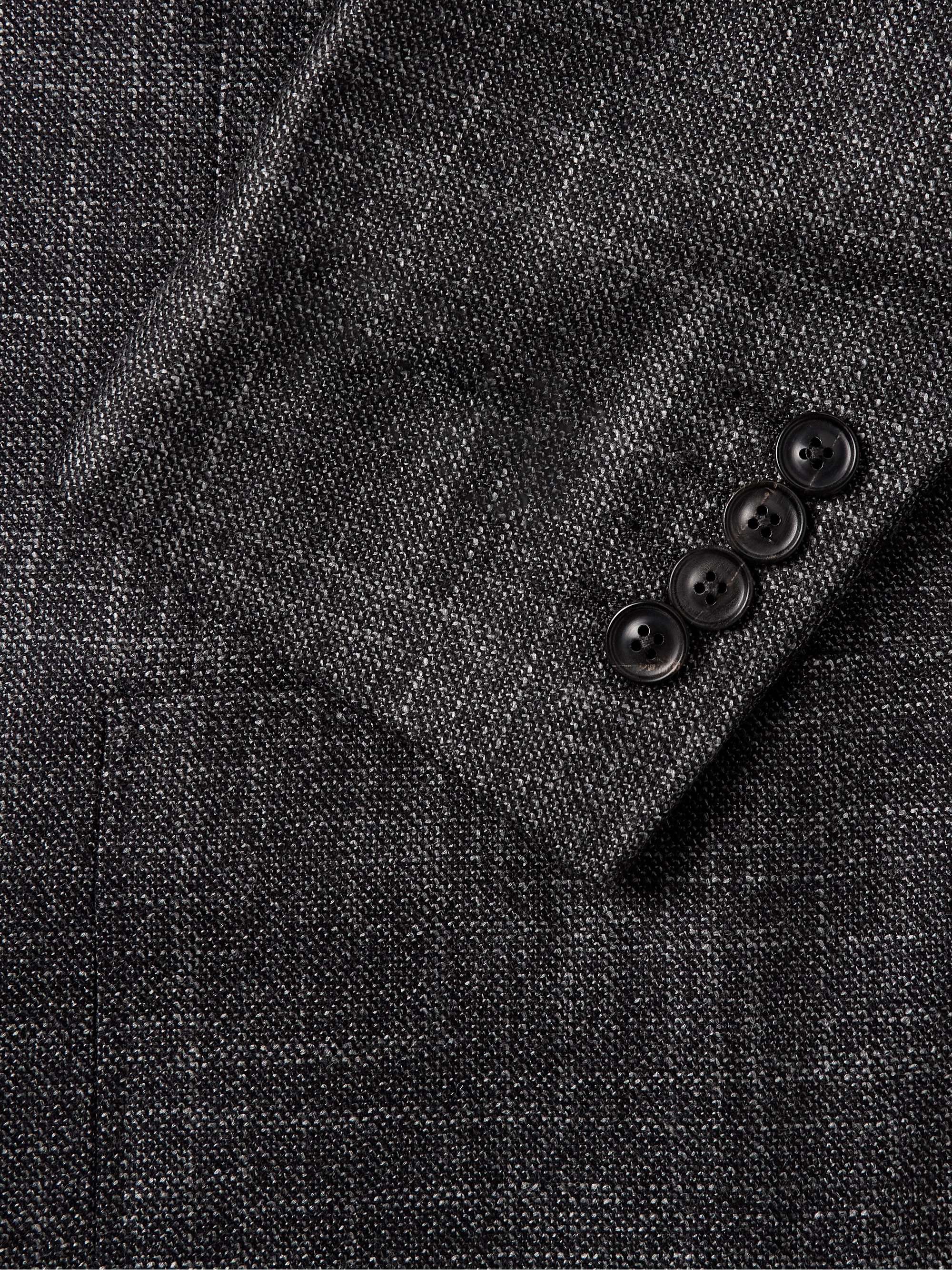 Wool, Silk and Cashmere-Blend Blazer view