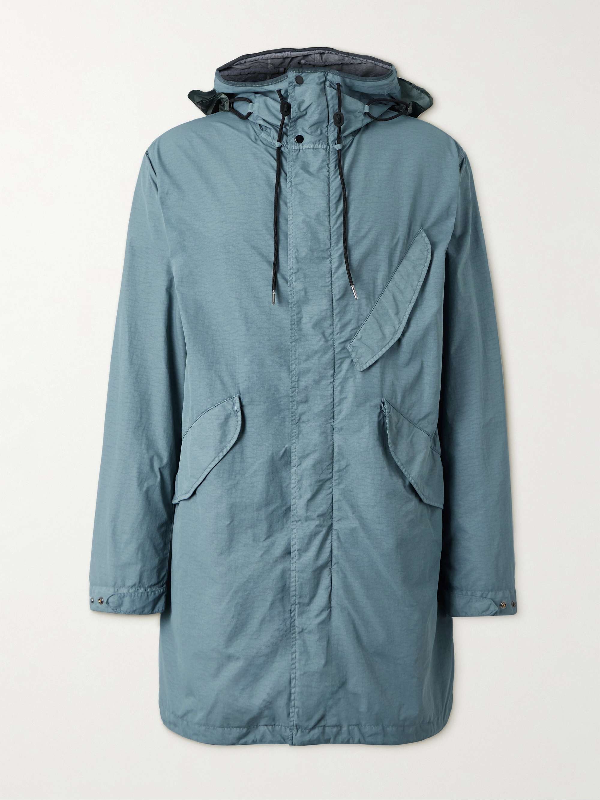 Logo-Appliquéd Recycled-Flatt Nylon Parka hero visual