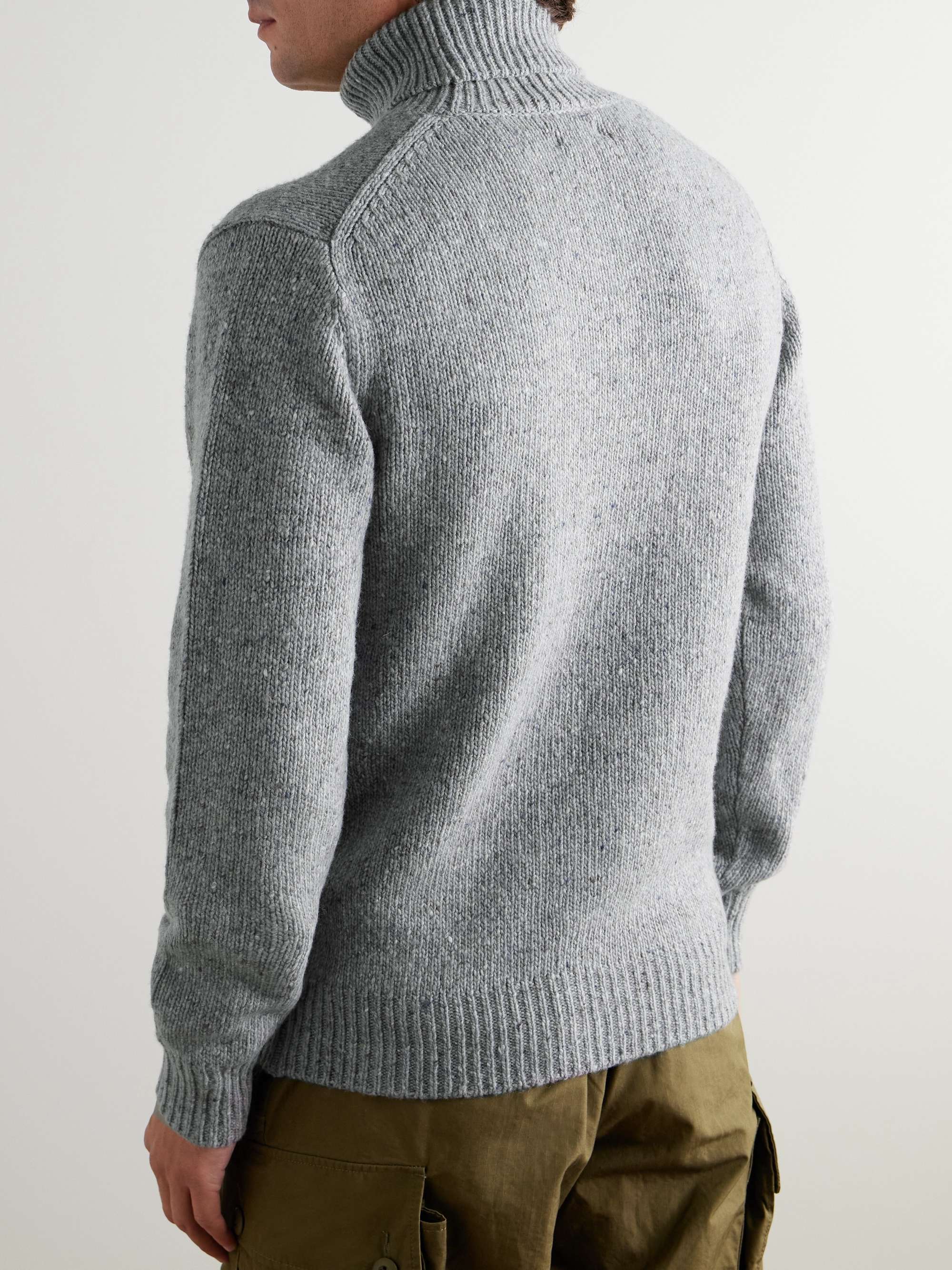 Donegal Wool-Blend Rollneck Sweater view
