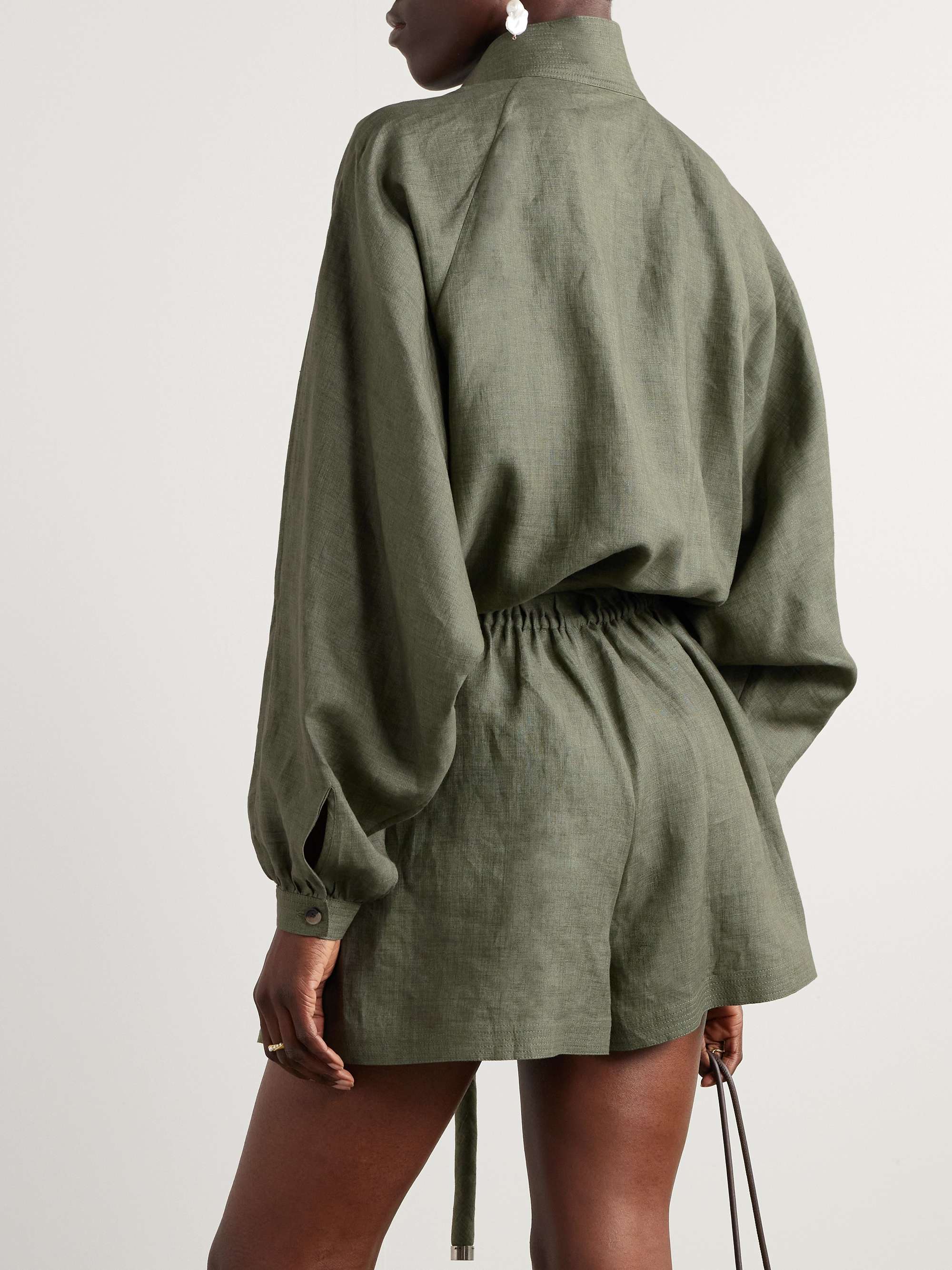 Linen playsuit view