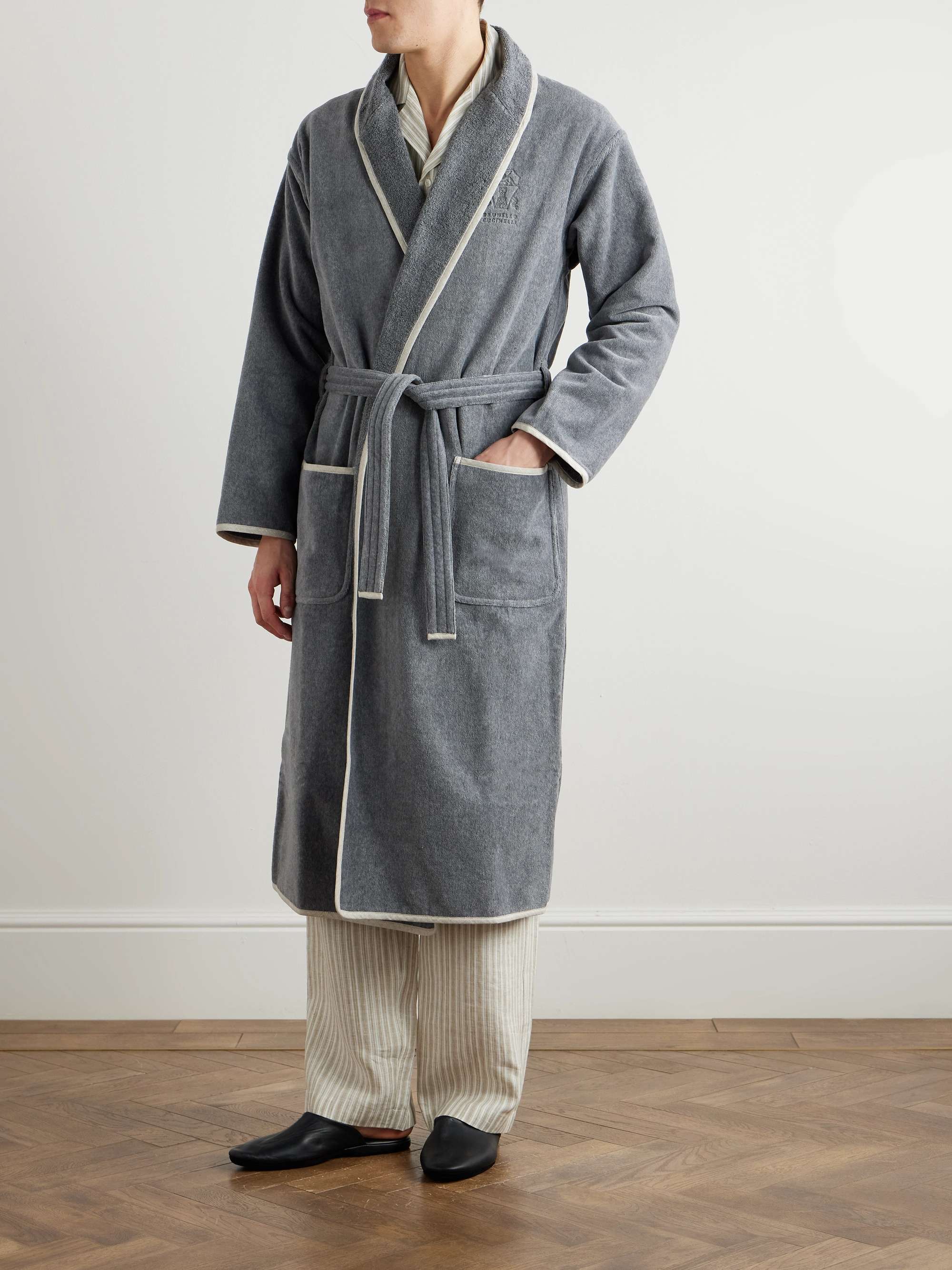 Cotton-Chenille Bathrobe view