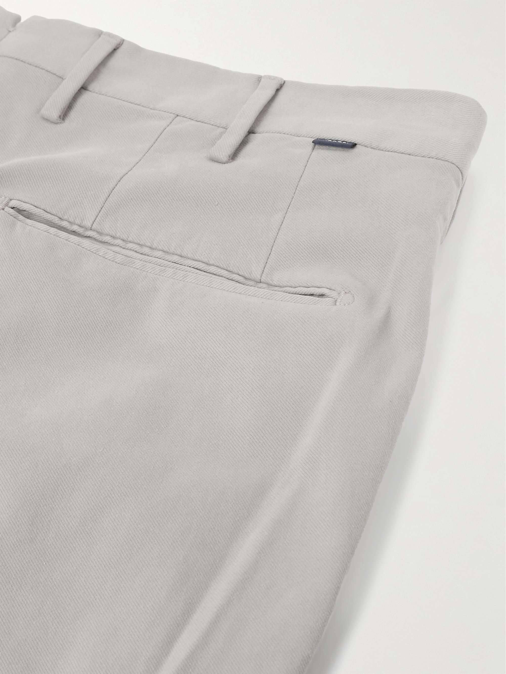 Venezia 1951 Slim-Fit Straight-Leg Stretch-Cotton and Lyocell-Blend Trousers view