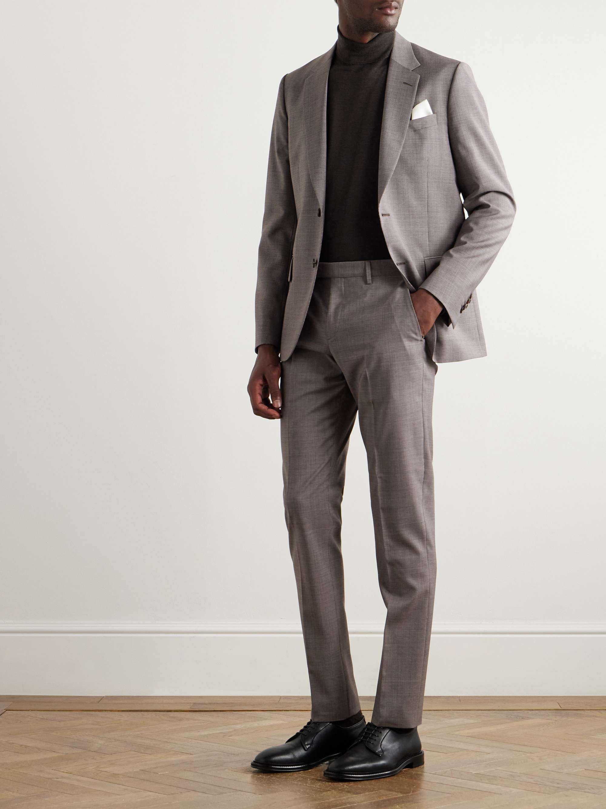 Houndstooth Wool Blazer view