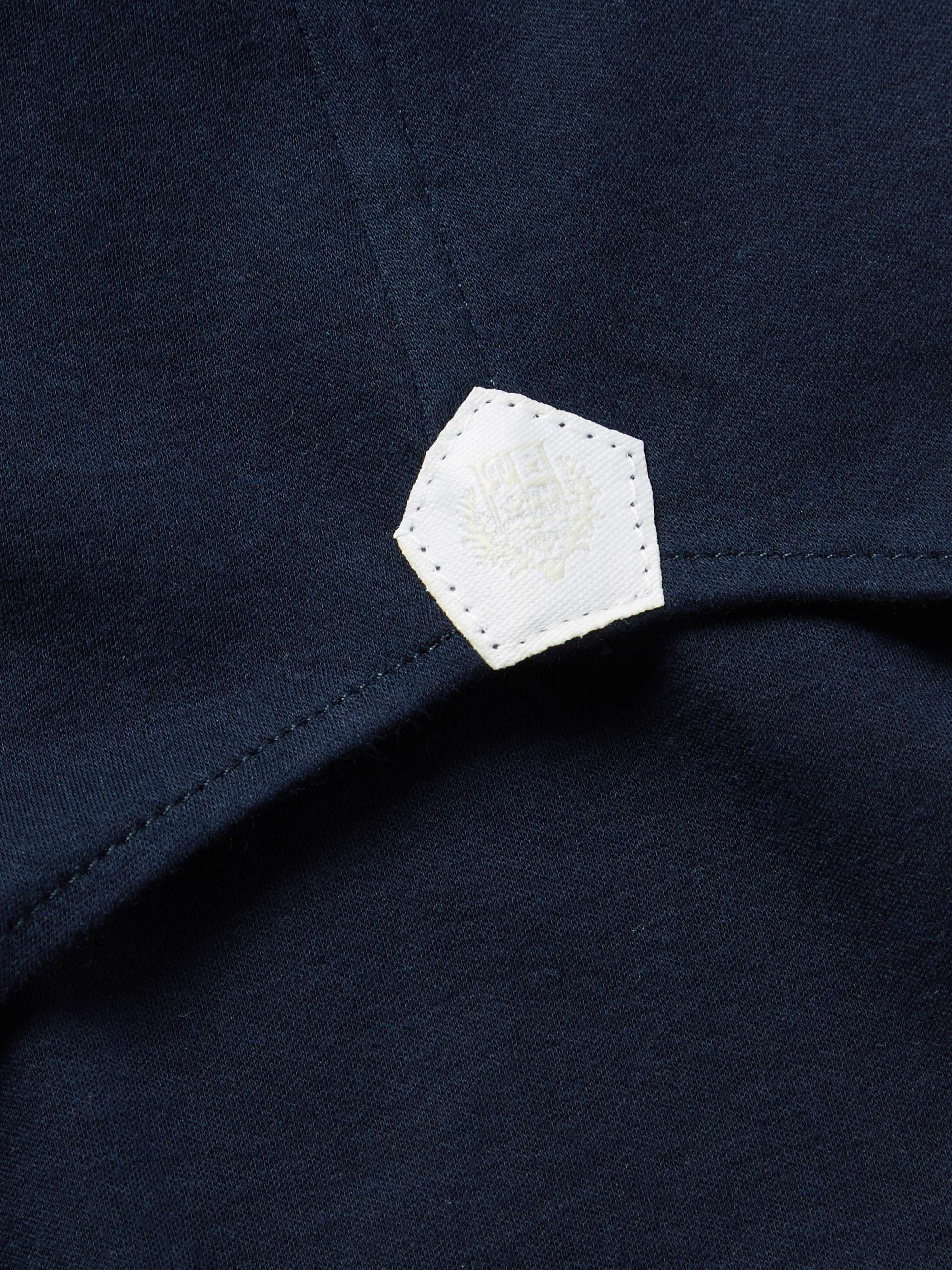 Slim-Fit Cotton-Jersey Shirt view