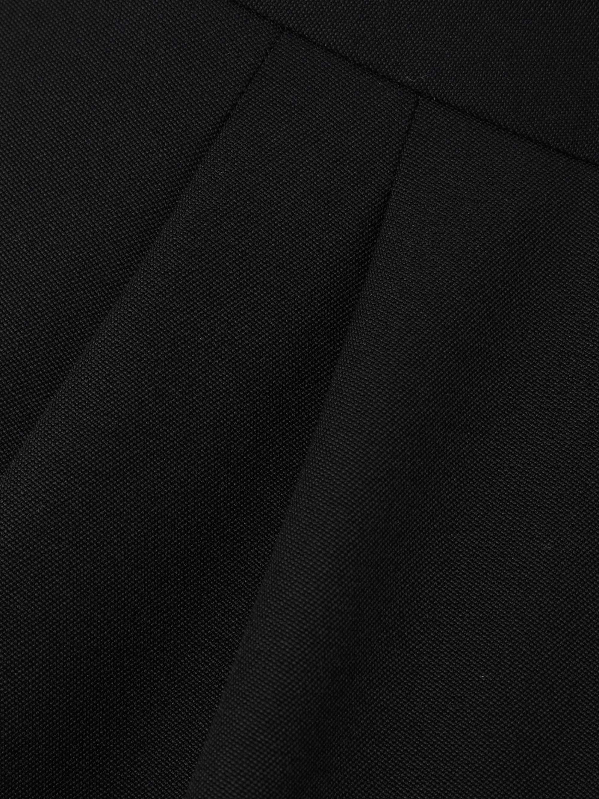 Pleated grain de poudre wool shorts view