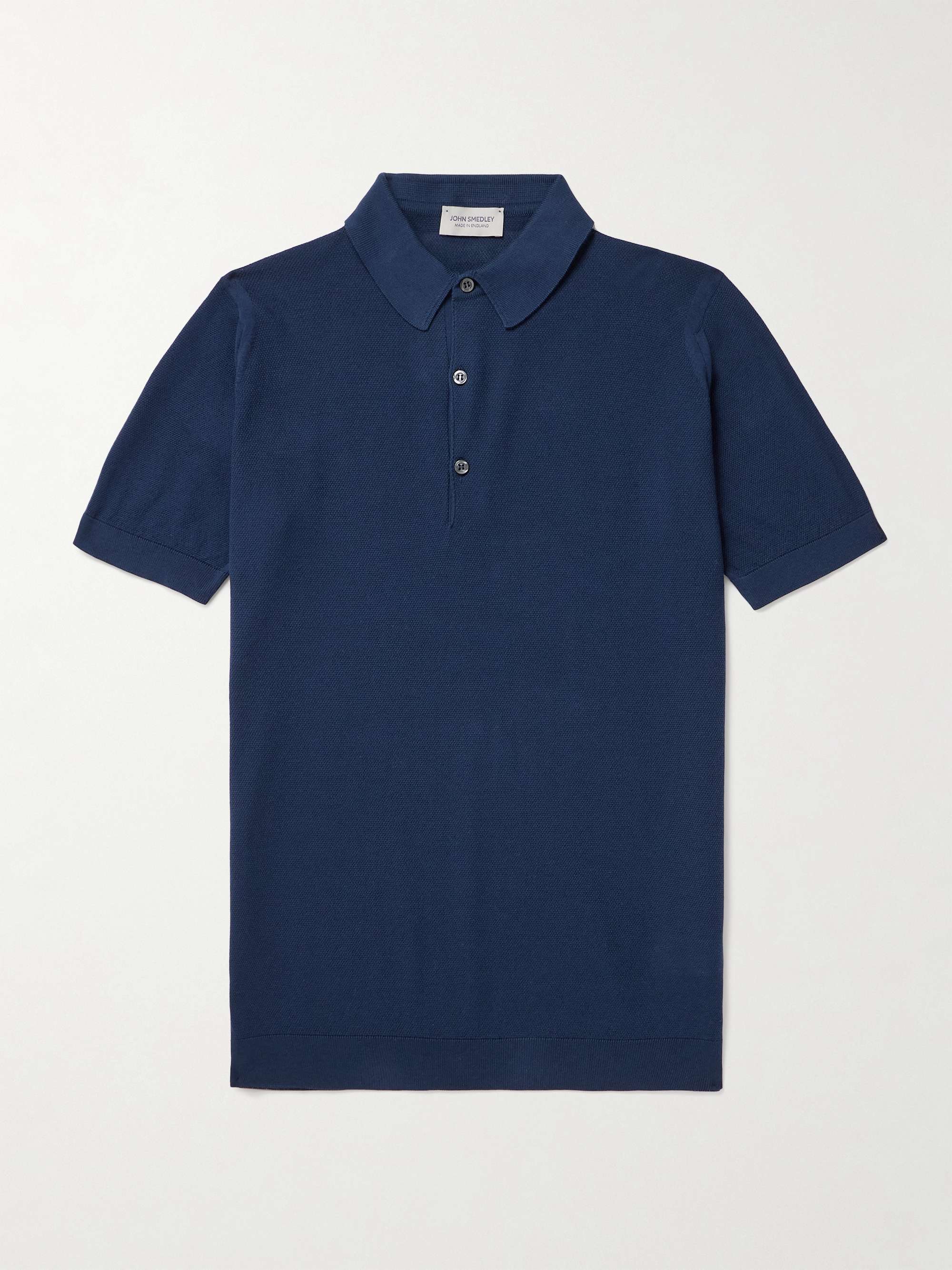Roth Slim-Fit Sea Island Cotton-Piqué Polo Shirt hero visual