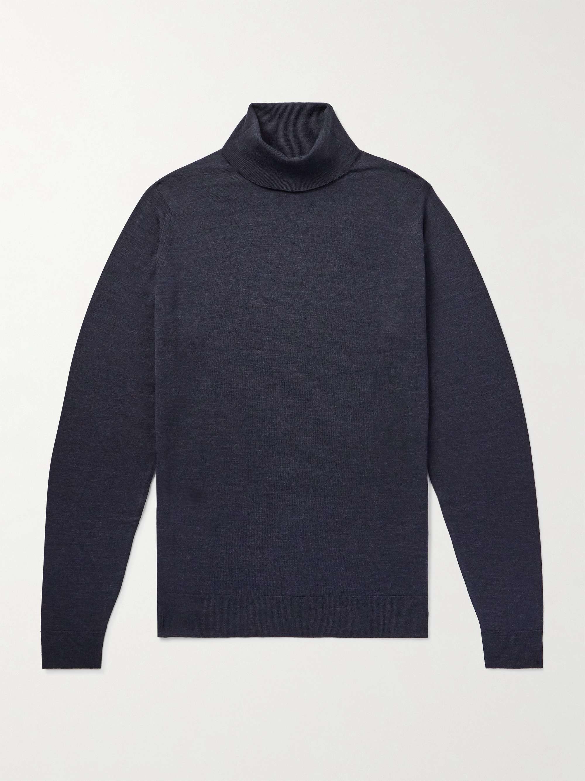 Cherwell Slim-Fit Merino Wool Rollneck Sweater hero visual