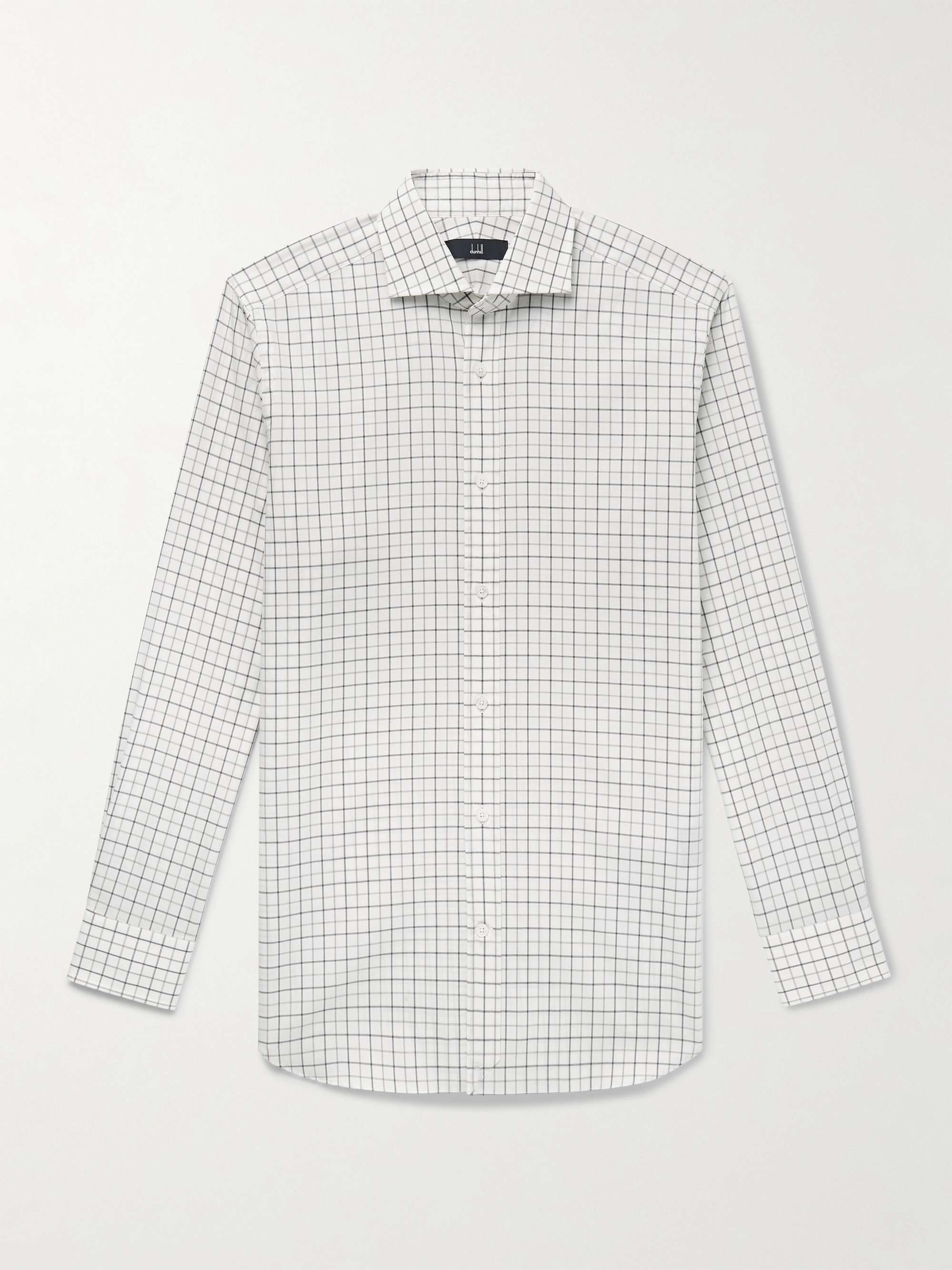Checked Cotton-Twill Shirt hero visual