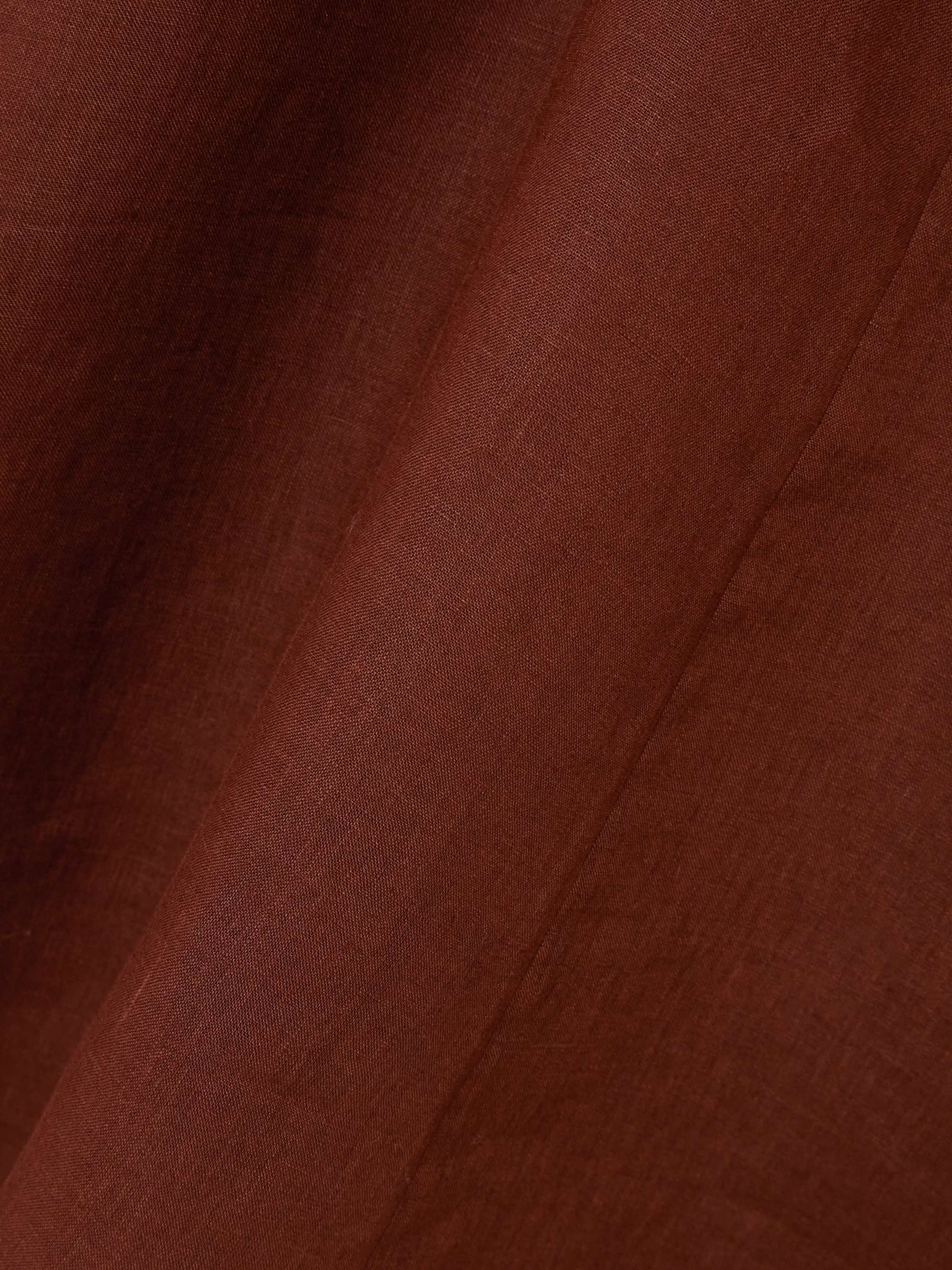 L'Intemporel Snob linen midi dress view