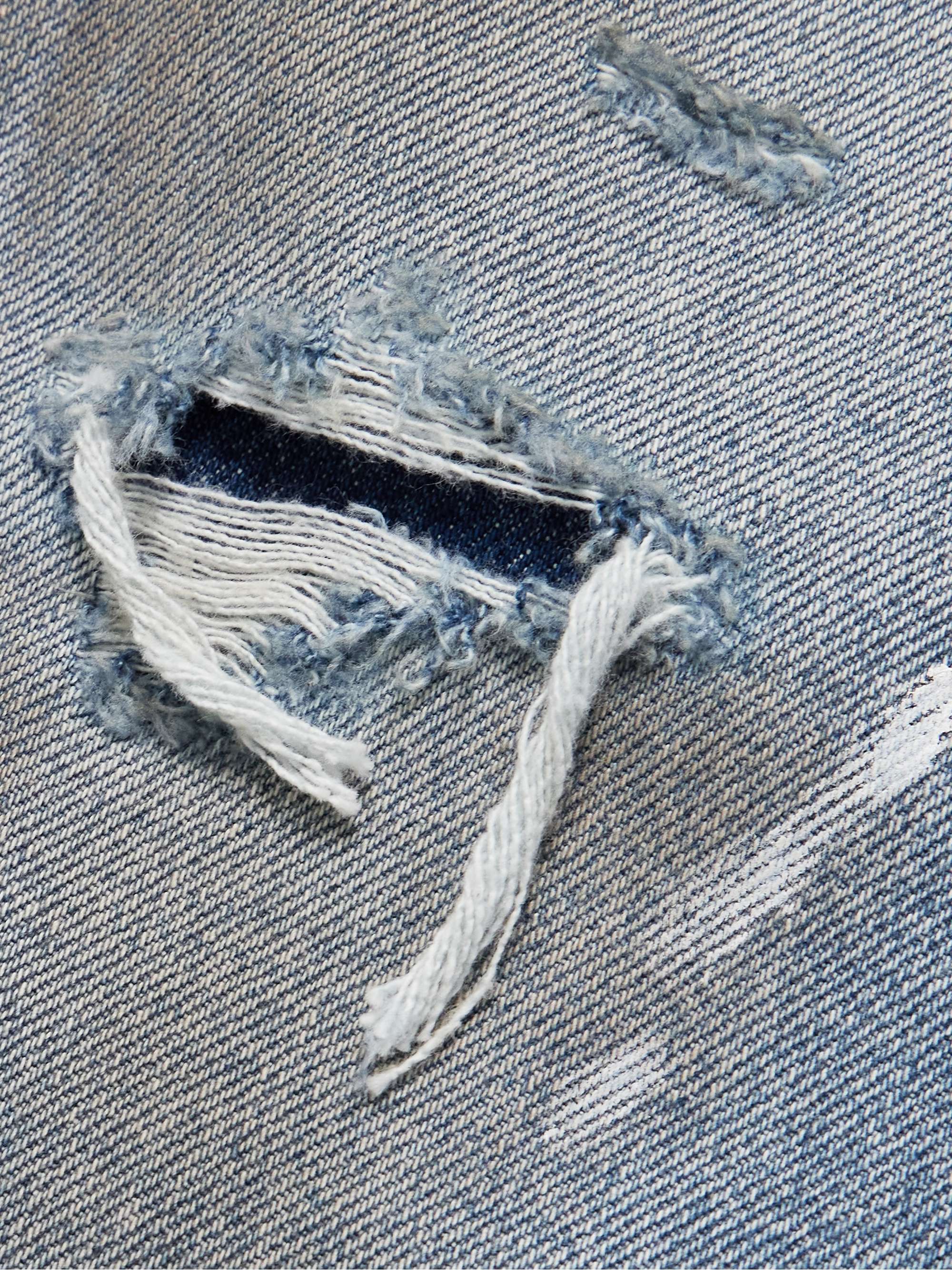 Branko Carpenter Straight-Leg Distressed Jeans view