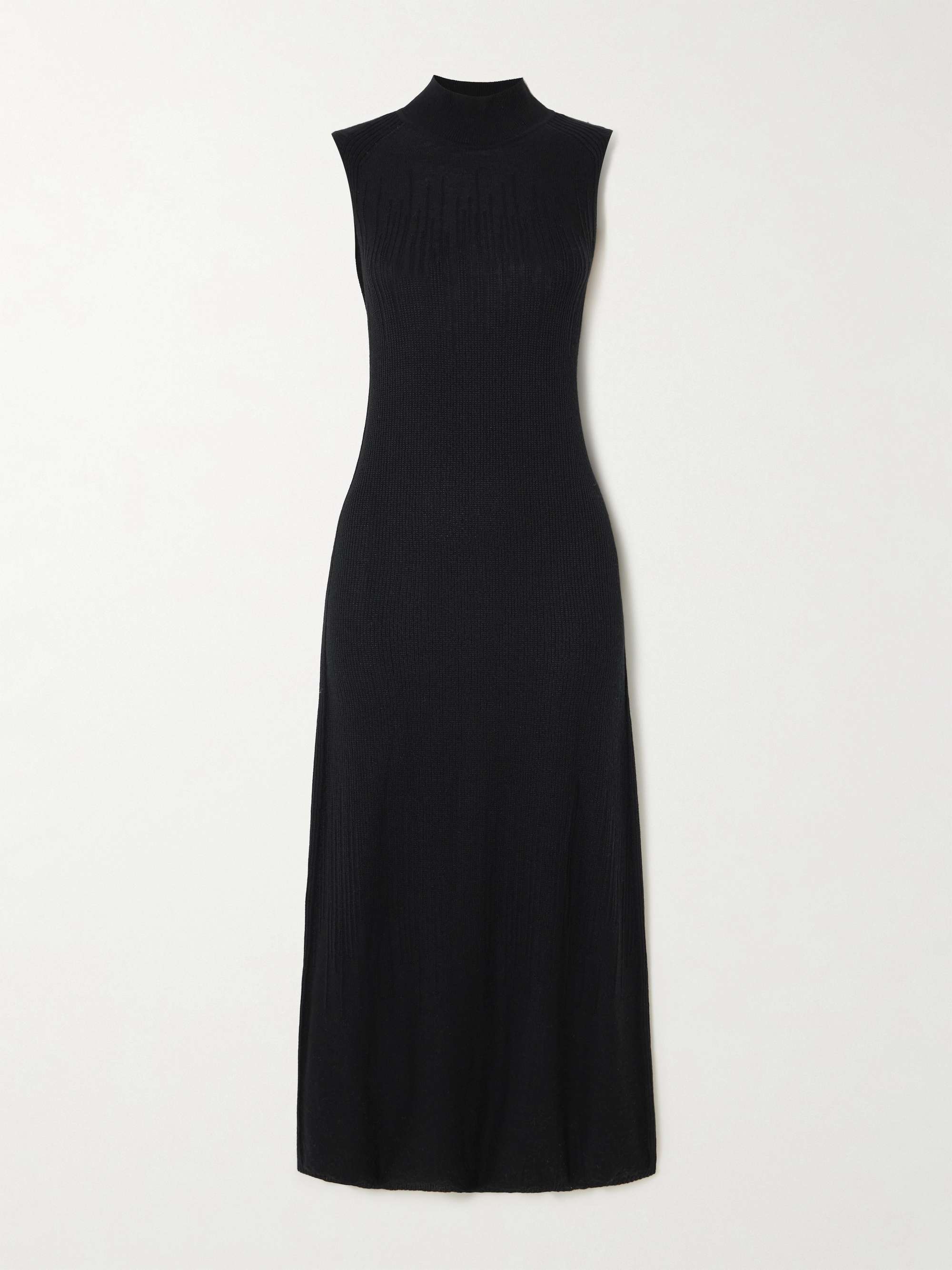 Wool and silk-blend maxi dress hero visual