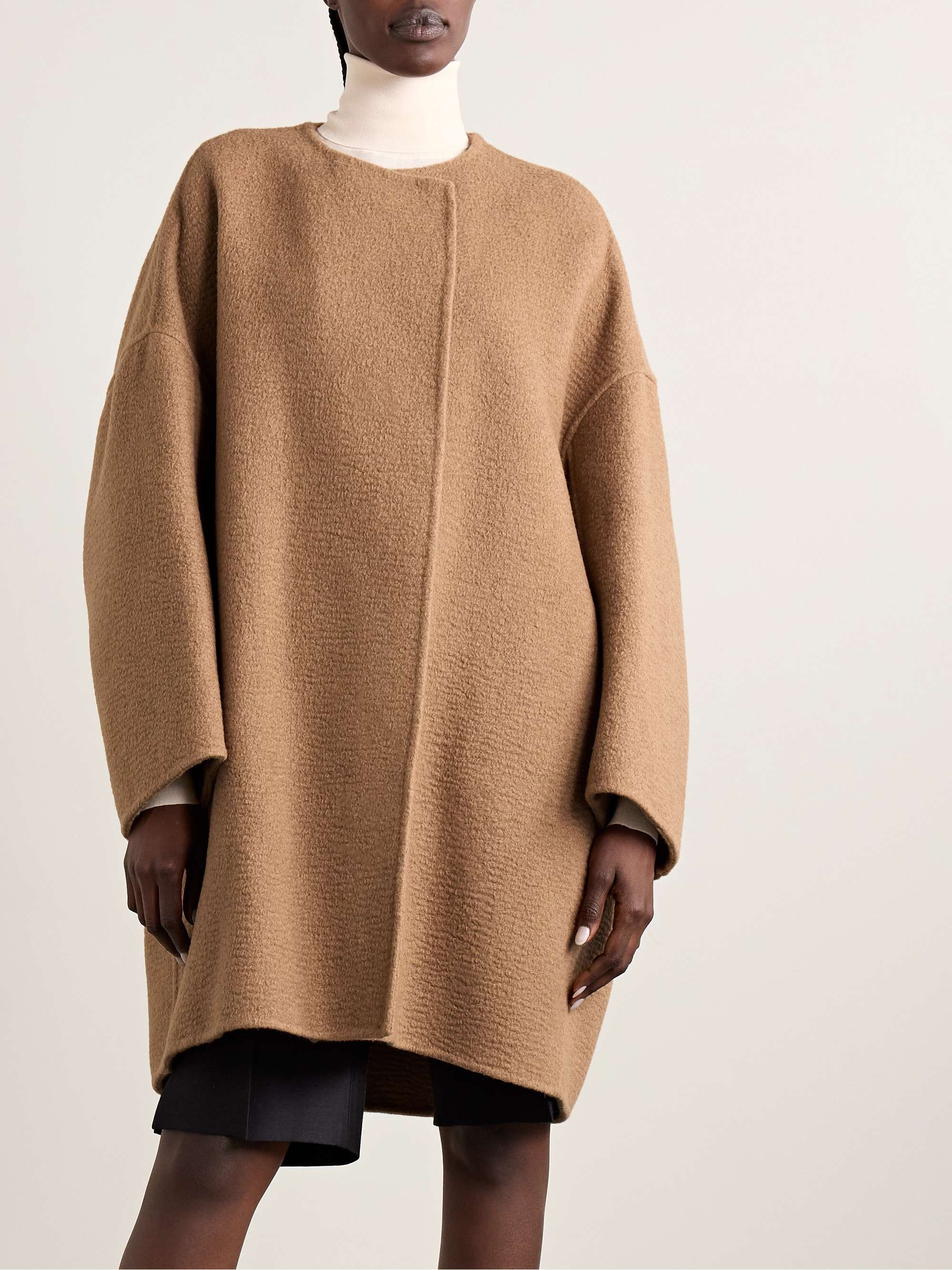 Verlain camel hair jacket view