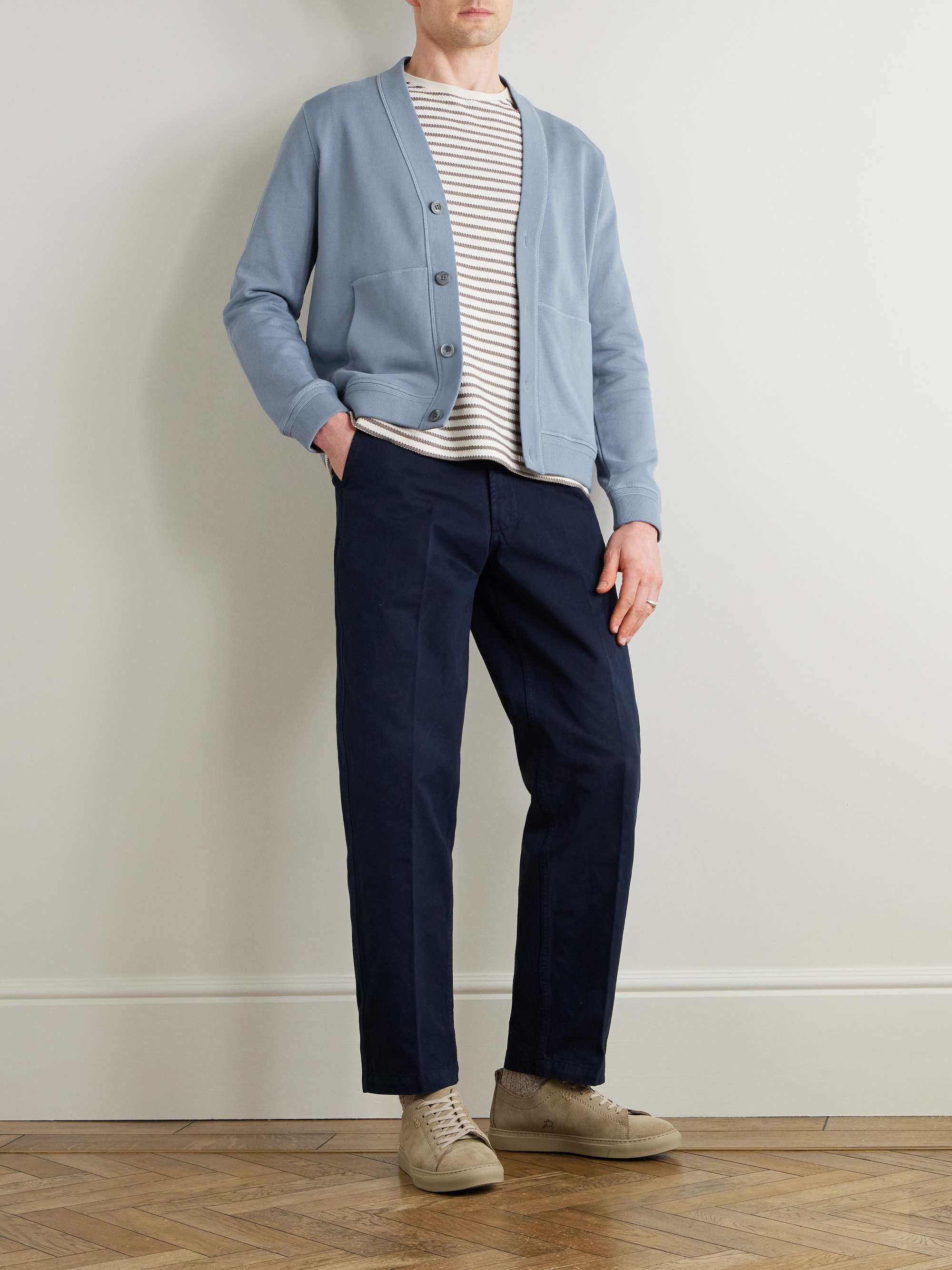 Cotton-Jersey Cardigan view