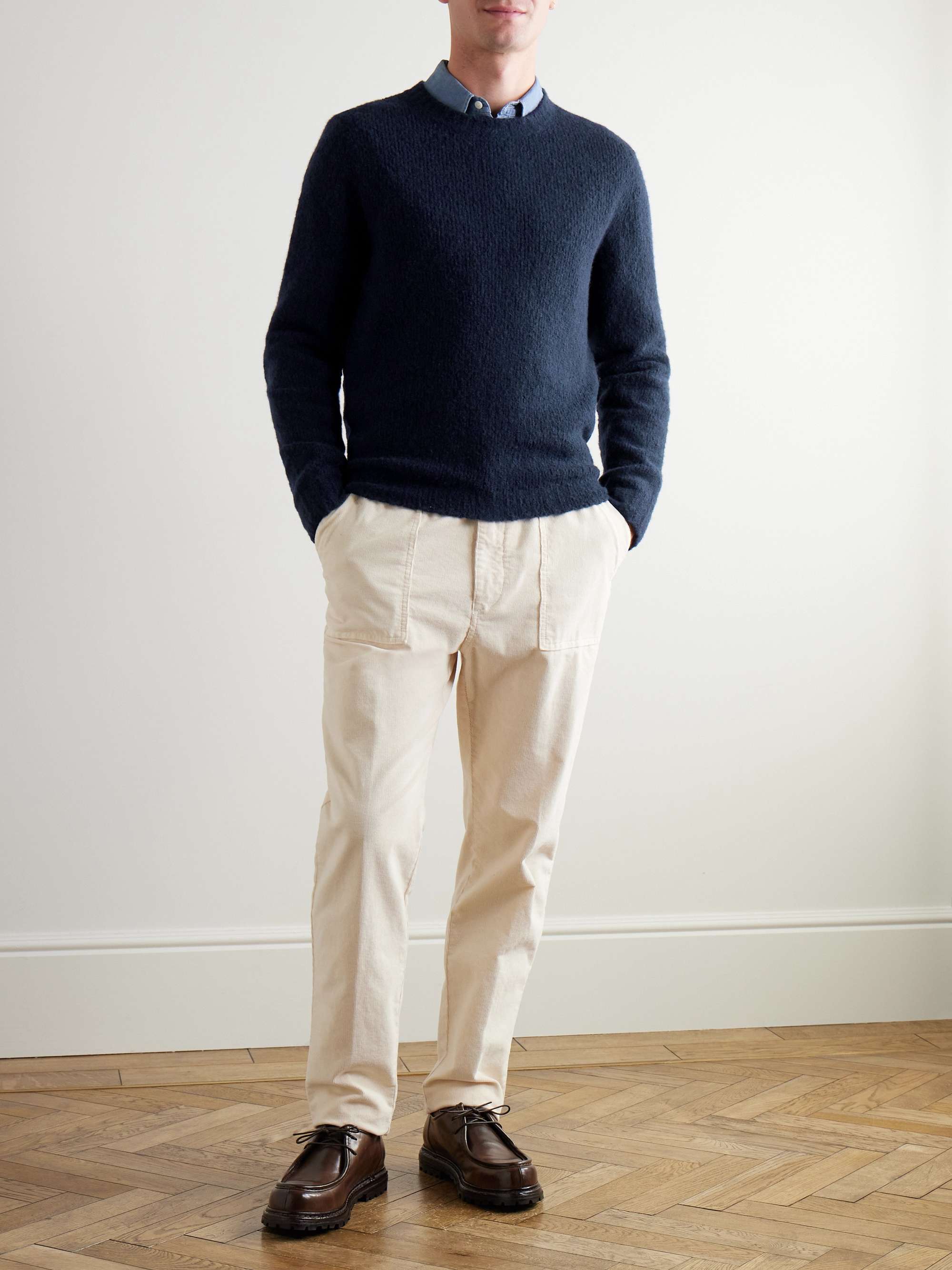 Merino Wool-Blend Sweater view