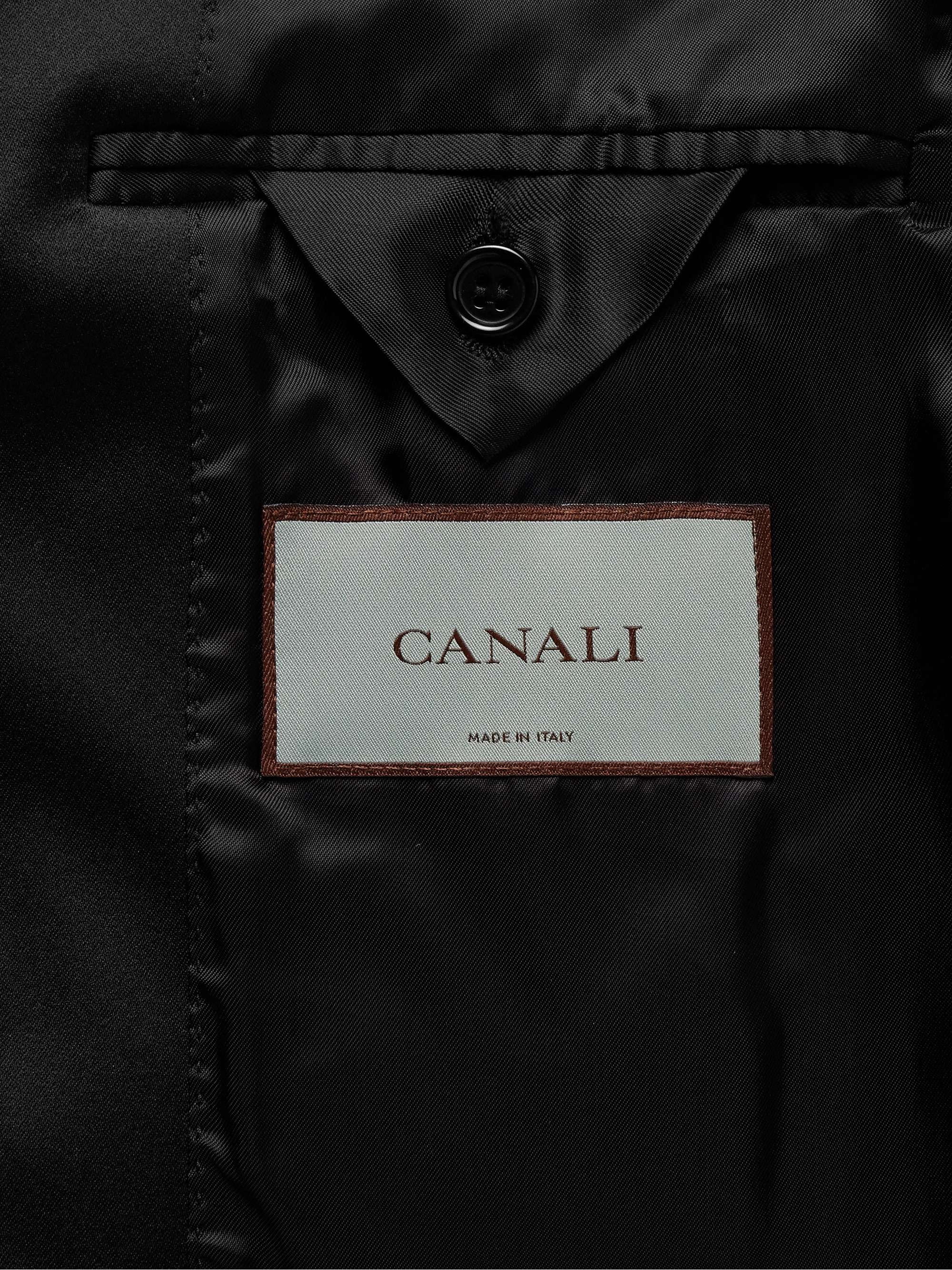 Slim-Fit Satin-Trimmed Cotton-Velvet Tuxedo Jacket view