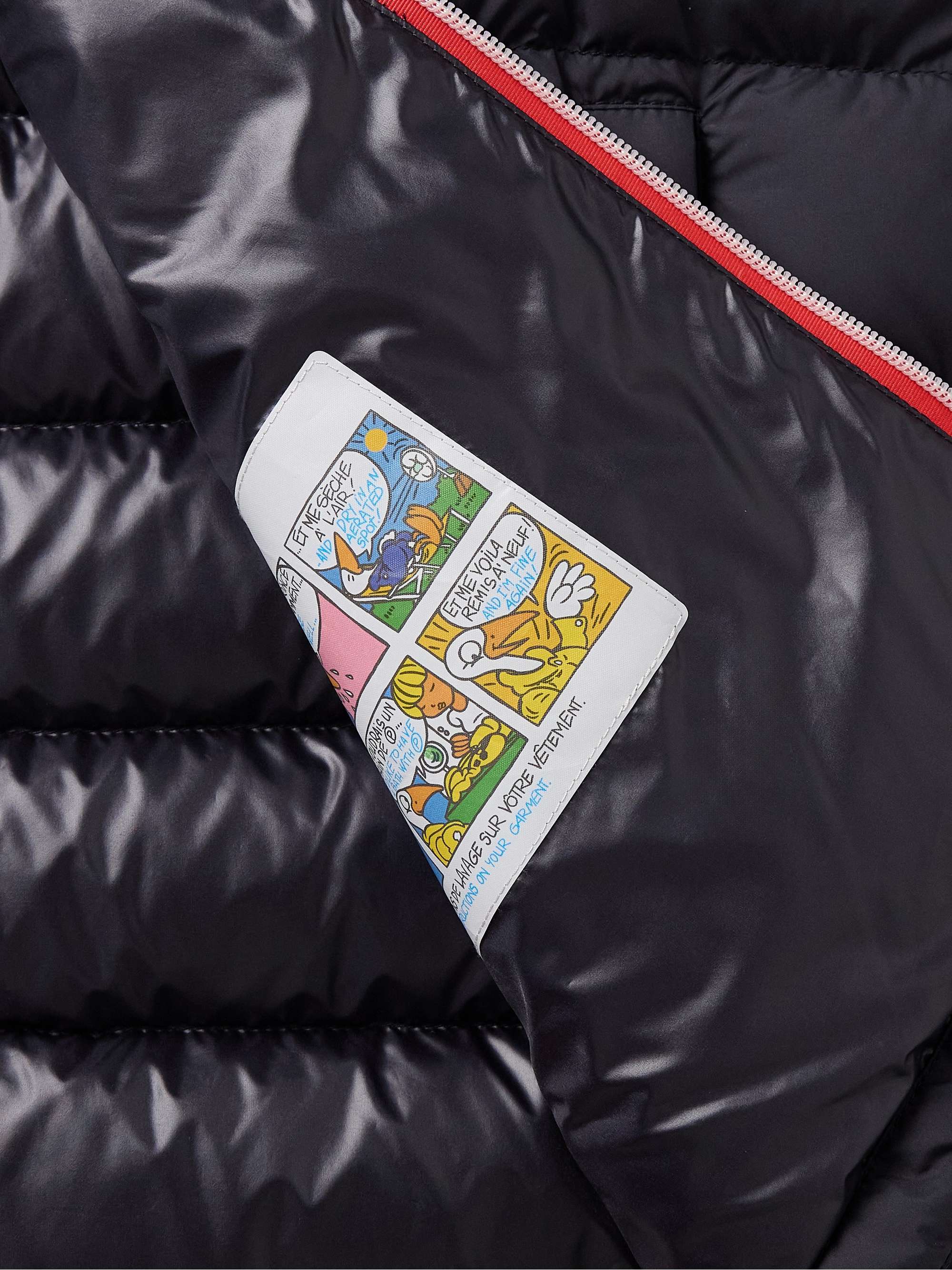 Fazzon Logo-Appliquéd Quilted Shell Down Jacket view
