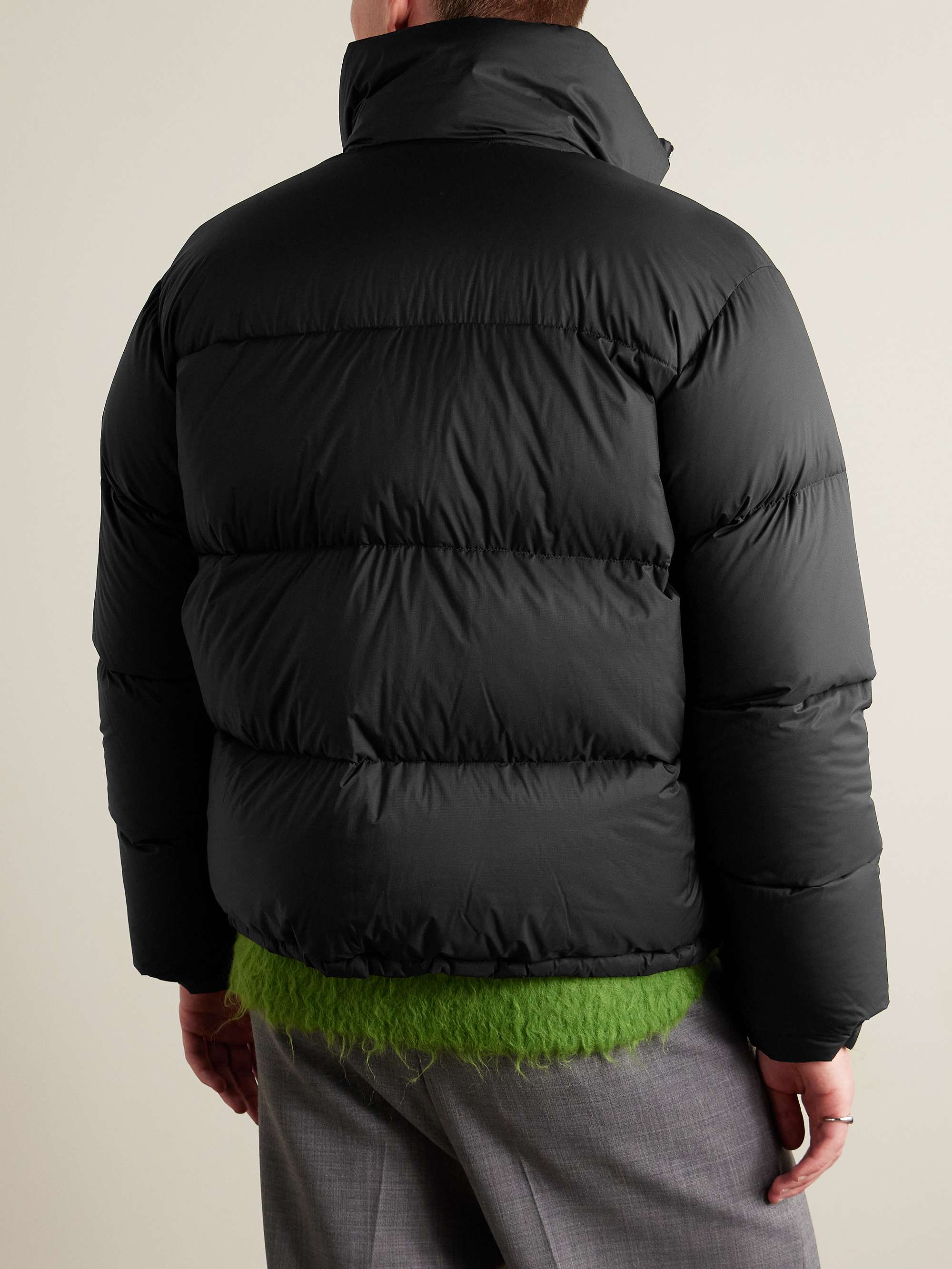 Quilted Nylon-Ripstop Down Jacket view