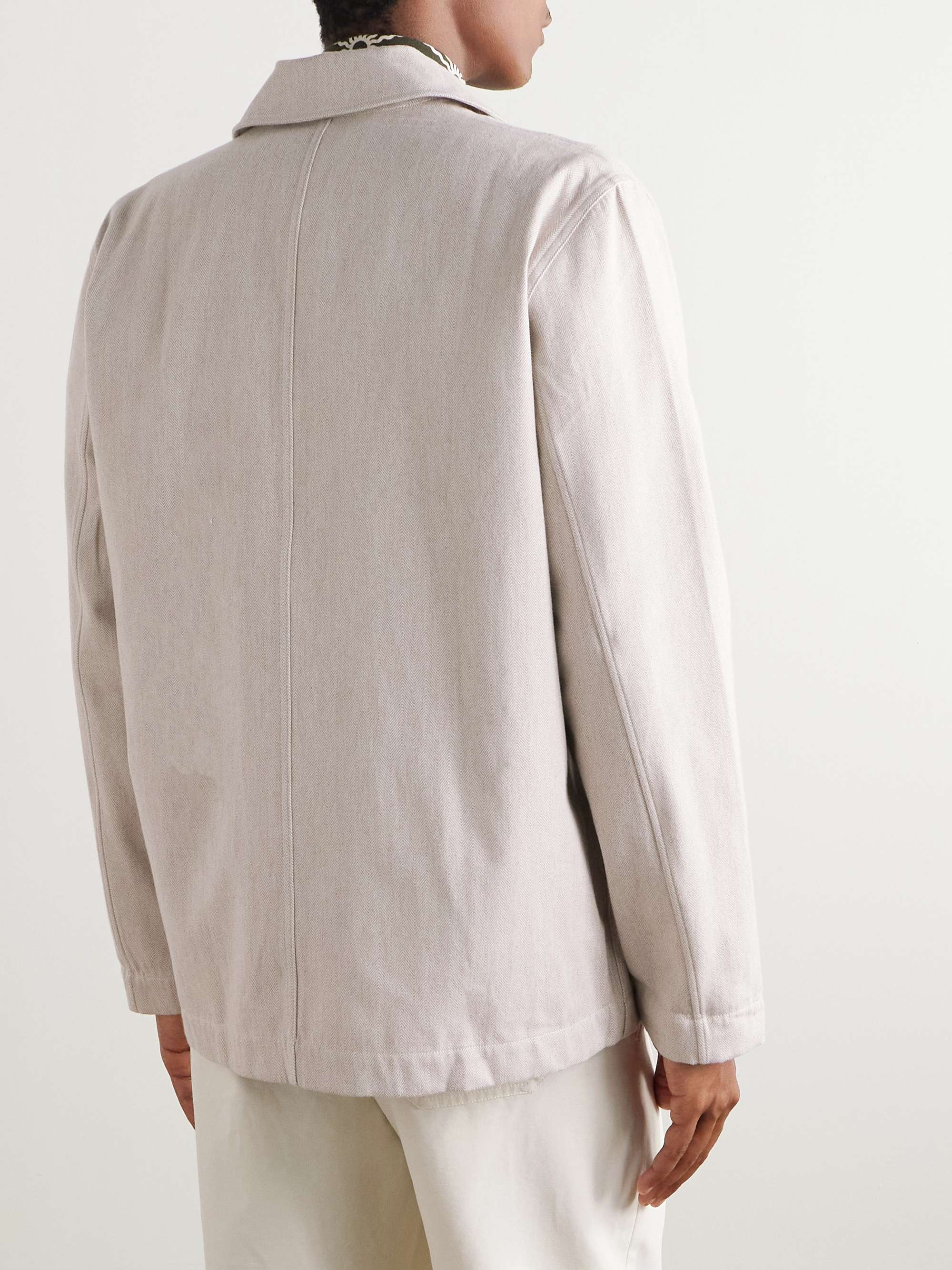 Belford Cotton and Cashmere-Blend Jacket view