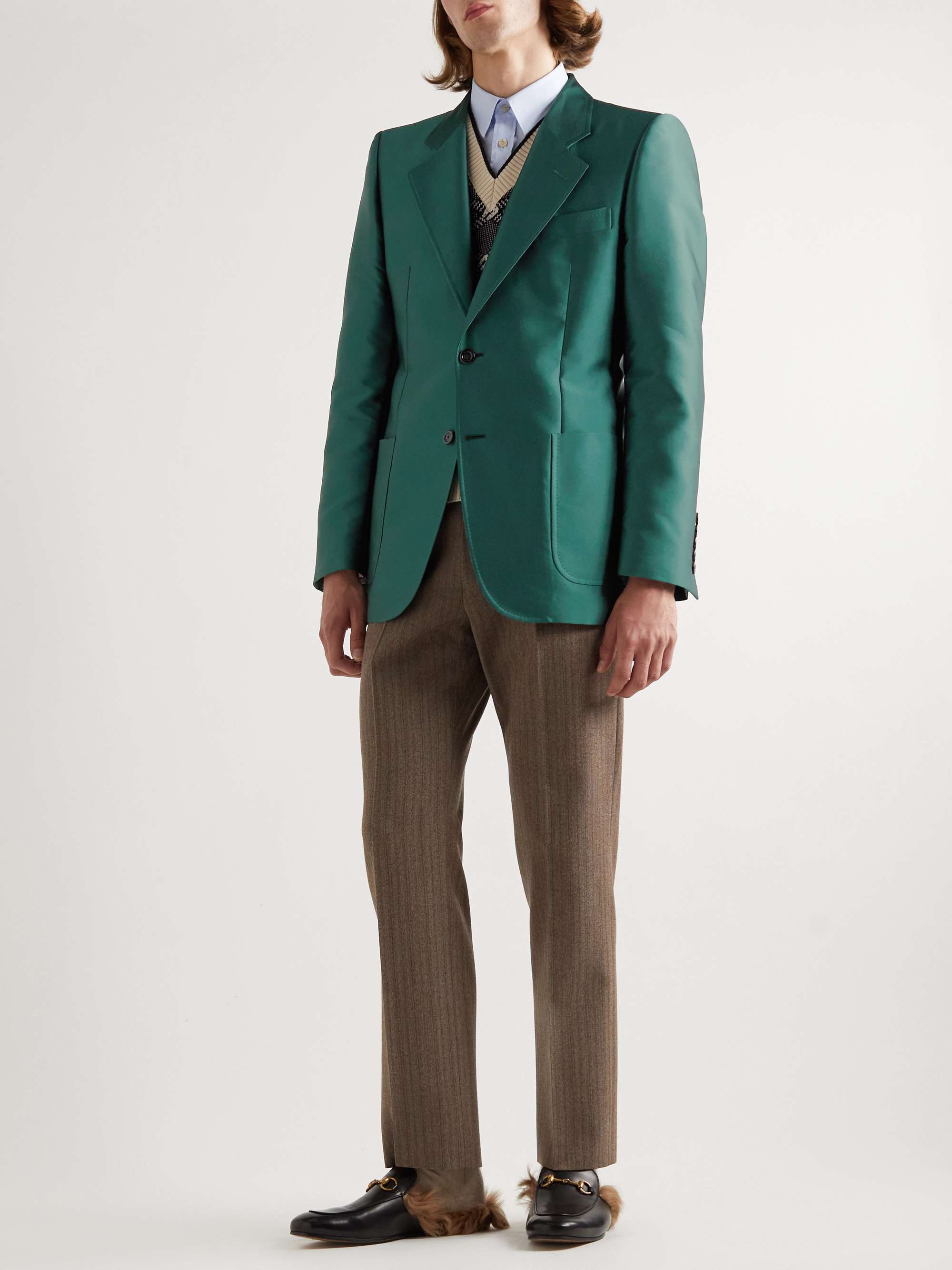 Duchesse-Satin Blazer view