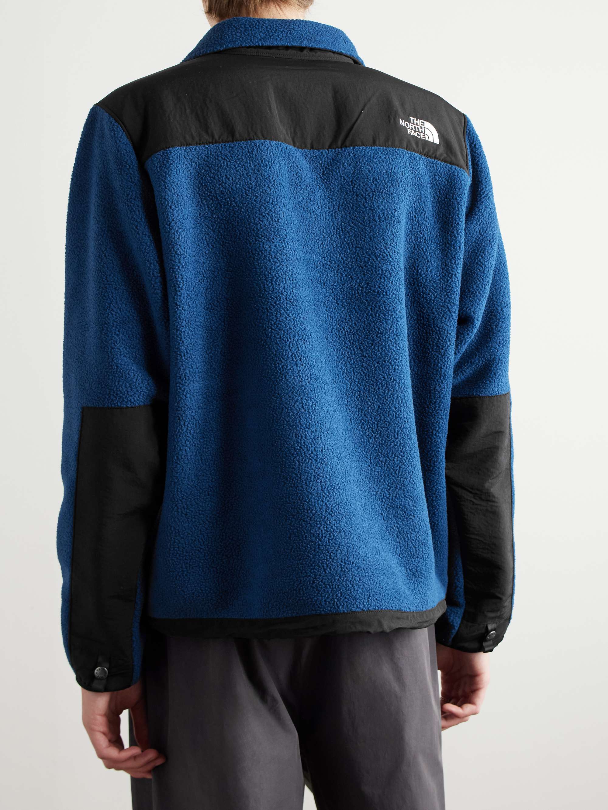 Retro Denali Logo-Embroidered Nylon and Fleece Jacket view