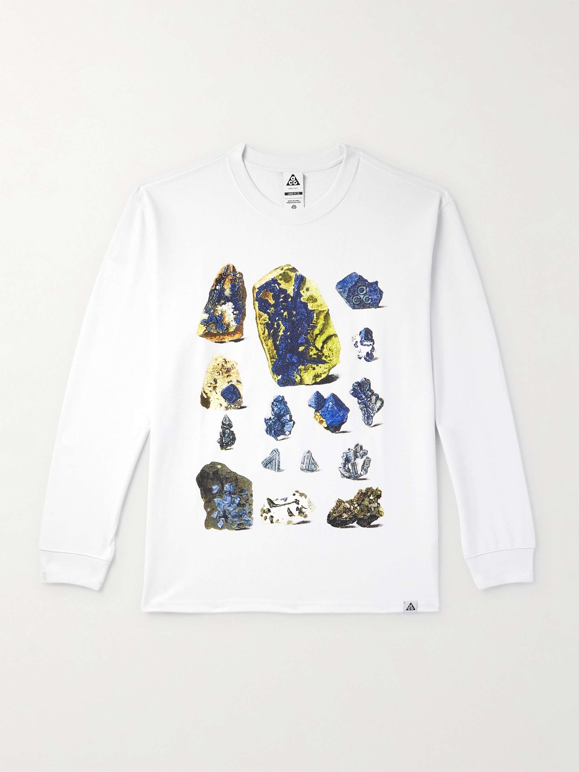 ACG Minerals Printed Logo-Appliquéd Jersey T-Shirt hero visual