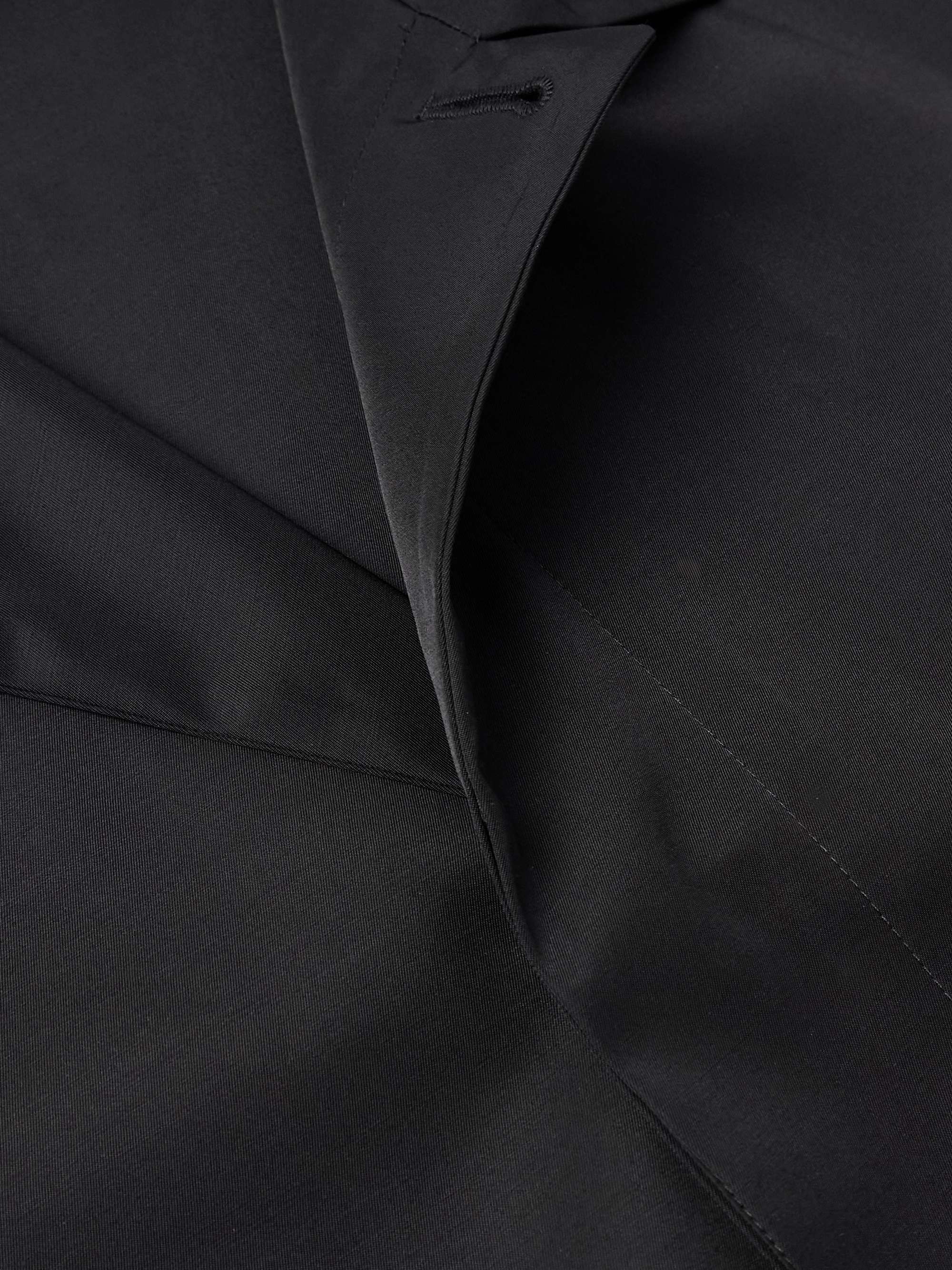Eternal Oversized Logo-Appliquéd Twill Coat view
